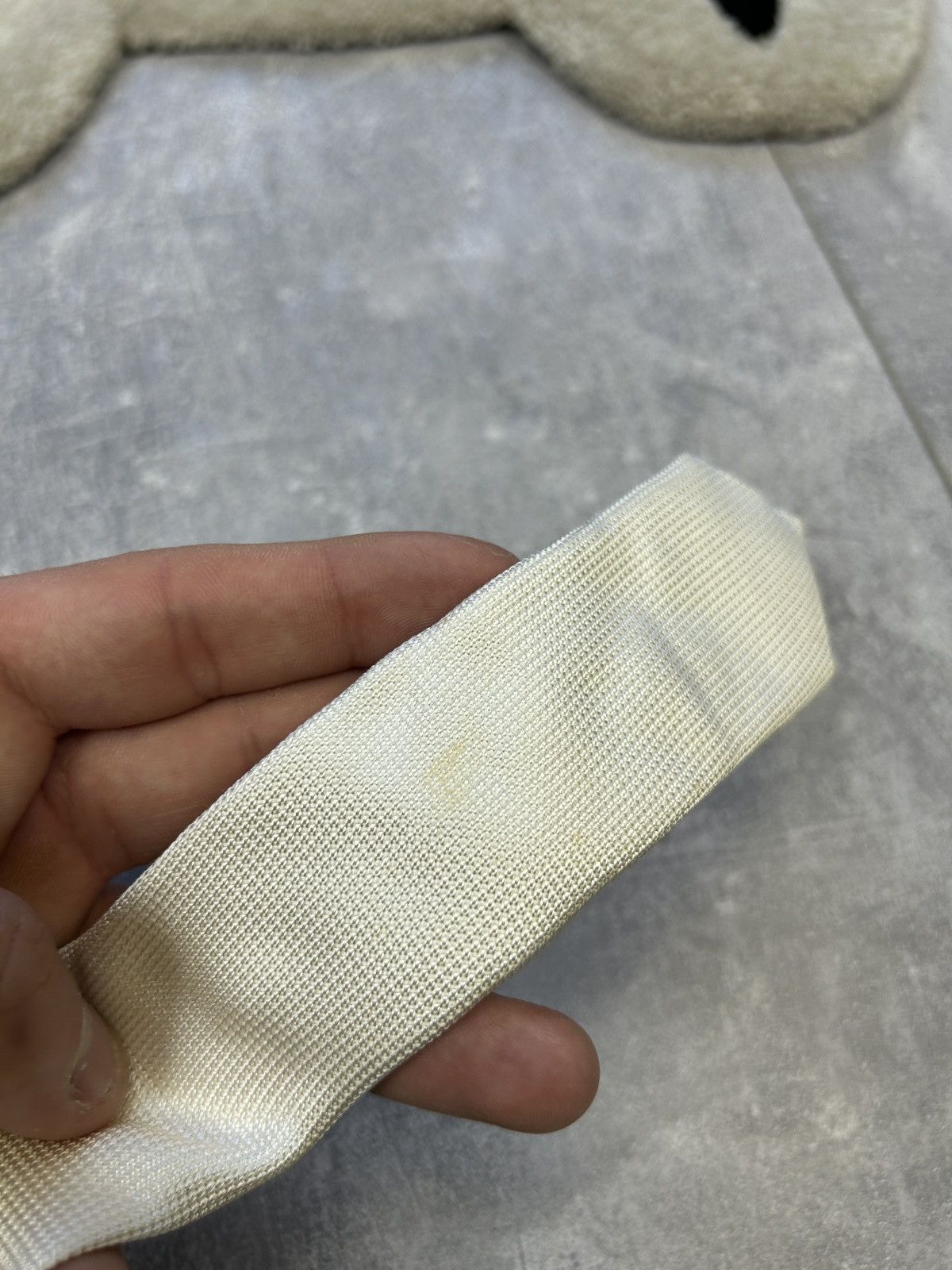 Pal Zileri × Vintage Mens Vintage Pal Zilleri tie luxury beige Size ONE SIZE - 23 Thumbnail