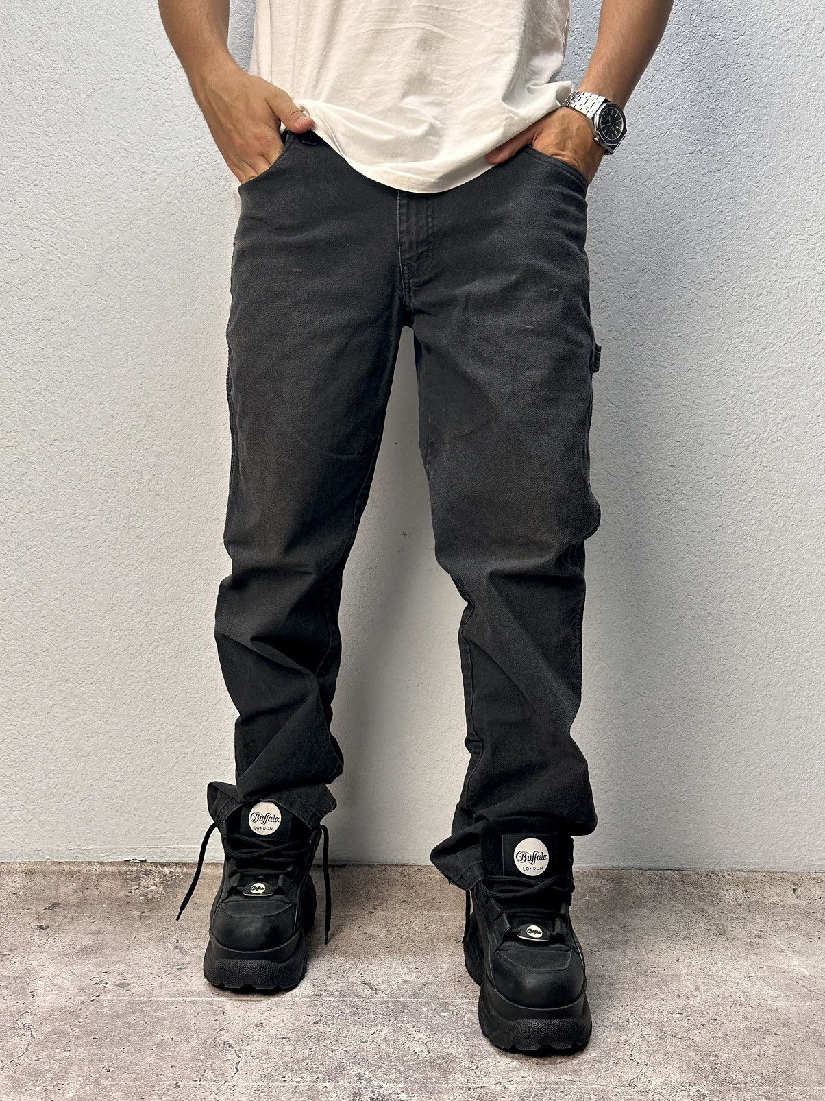 Dickies Dickies Black Workwear Denim Pants 32 Size US 32 / EU 48 - 6 Thumbnail