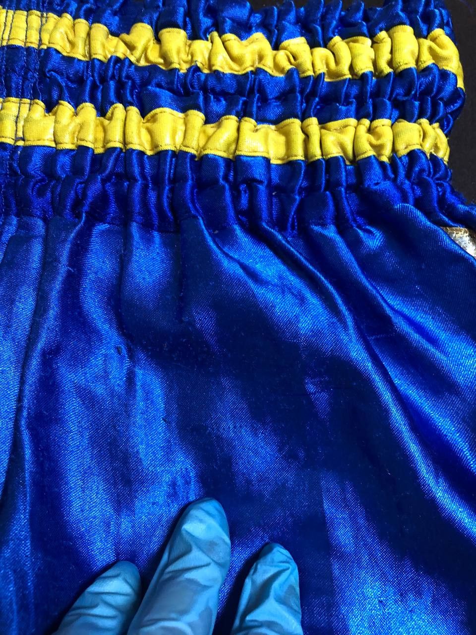 Vintage Muay Thai Boxing Shorts BS KickBoxing MMA Shorts Size US 30 / EU 46 - 8 Thumbnail