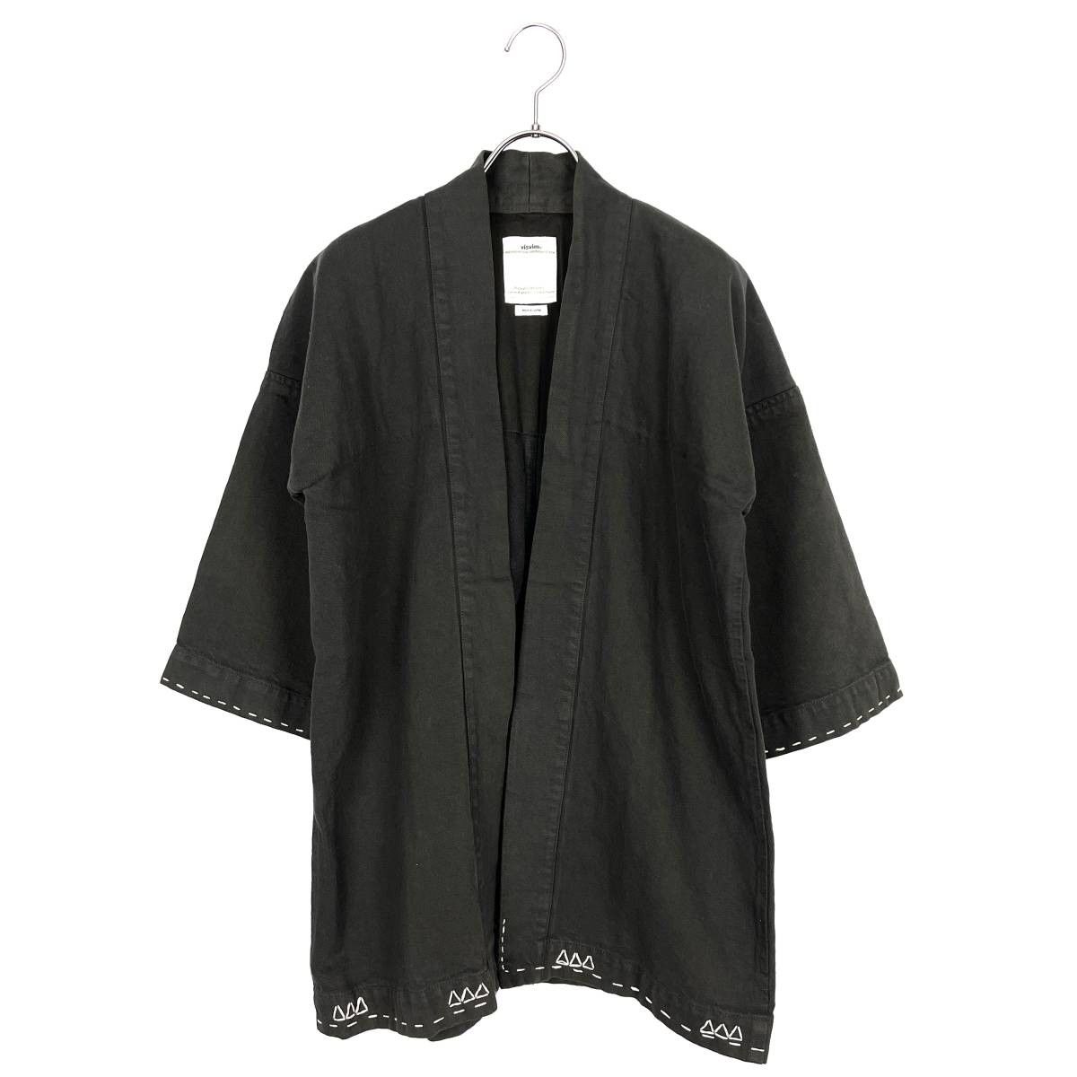 Visvim VISVIM SPOT SANJURO KIMONO 18SS (charcoal) Size US L / EU 52-54 / 3 - 1 Thumbnail