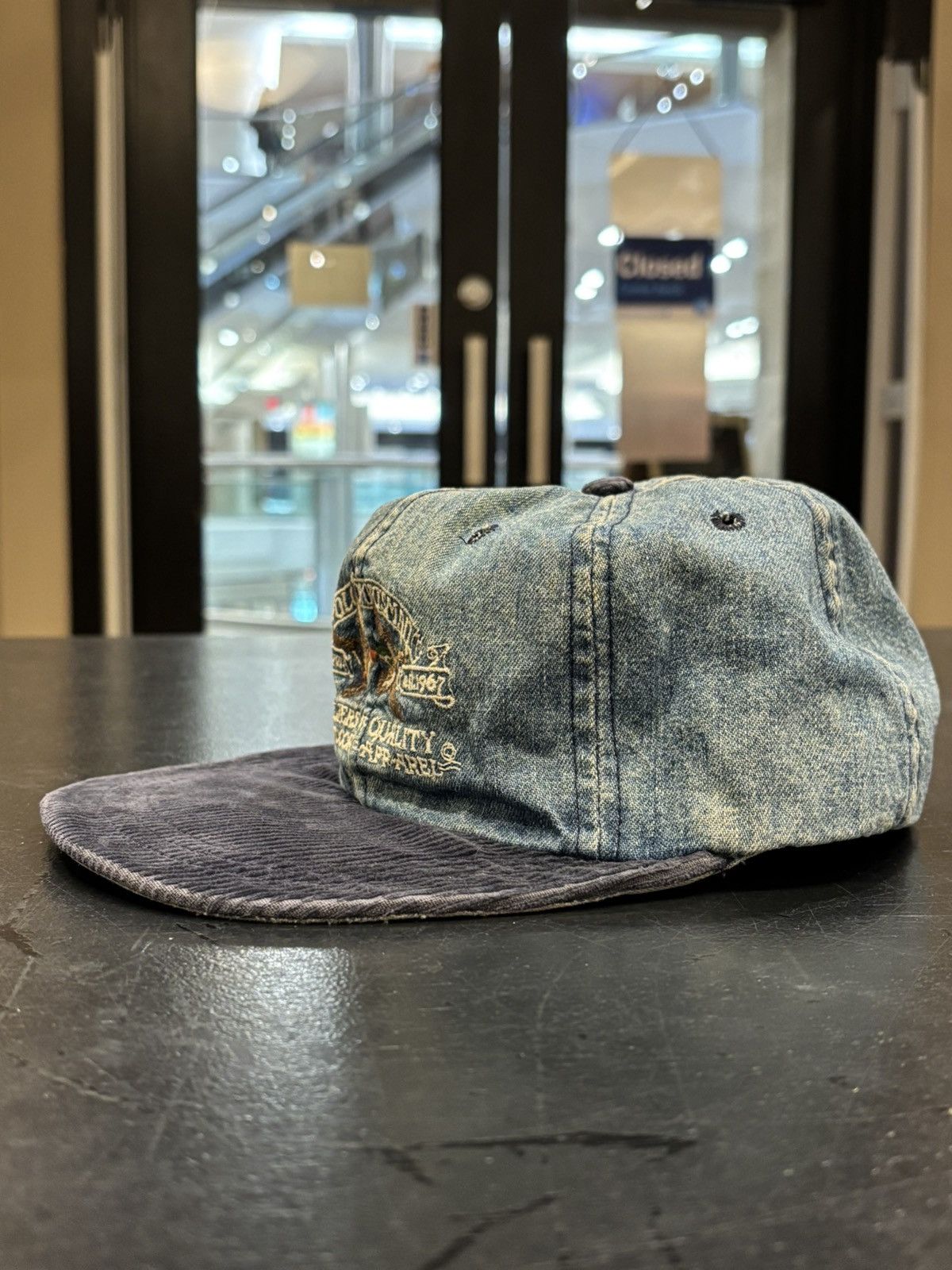 Polo Ralph Lauren Polo Ralph Lauren Denim Sportsman Hat Size ONE SIZE - 2 Thumbnail
