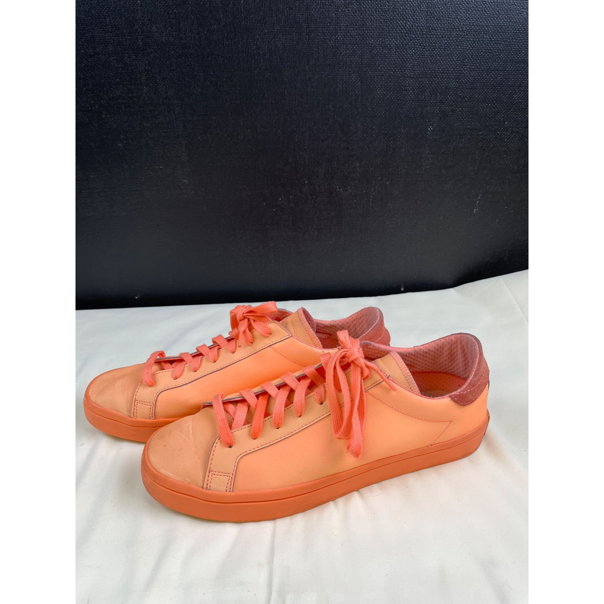 Adidas Adidas Men's Court Vantage Sun Glo Orange Sneakers/ Shoes Si Size US 11.5 / EU 44-45 - 3 Thumbnail