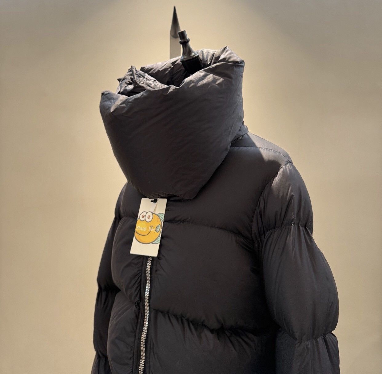 Rick Owens Rick owens main line autumn and winter scarf down jacket Size US M / EU 48-50 / 2 - 3 Thumbnail