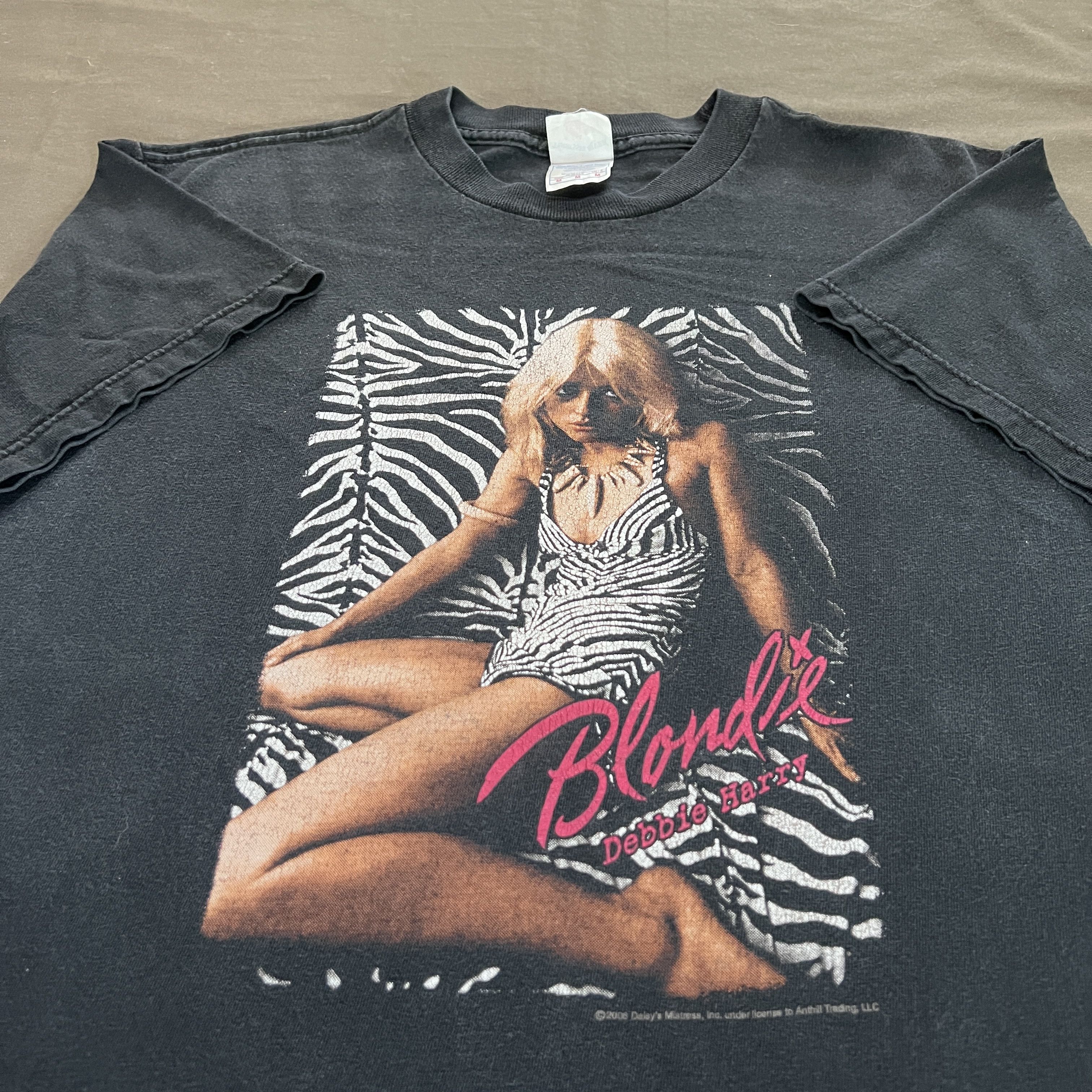 Vintage Blondie Debbie Harry Promo Tee Faded Punk New wave