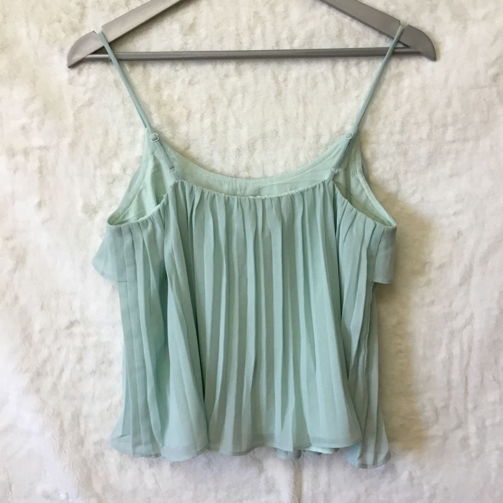 Other Love Bonito Mint Spaghetti Strap Top Size M / US 6-8 / IT 42-44 - 2 Thumbnail