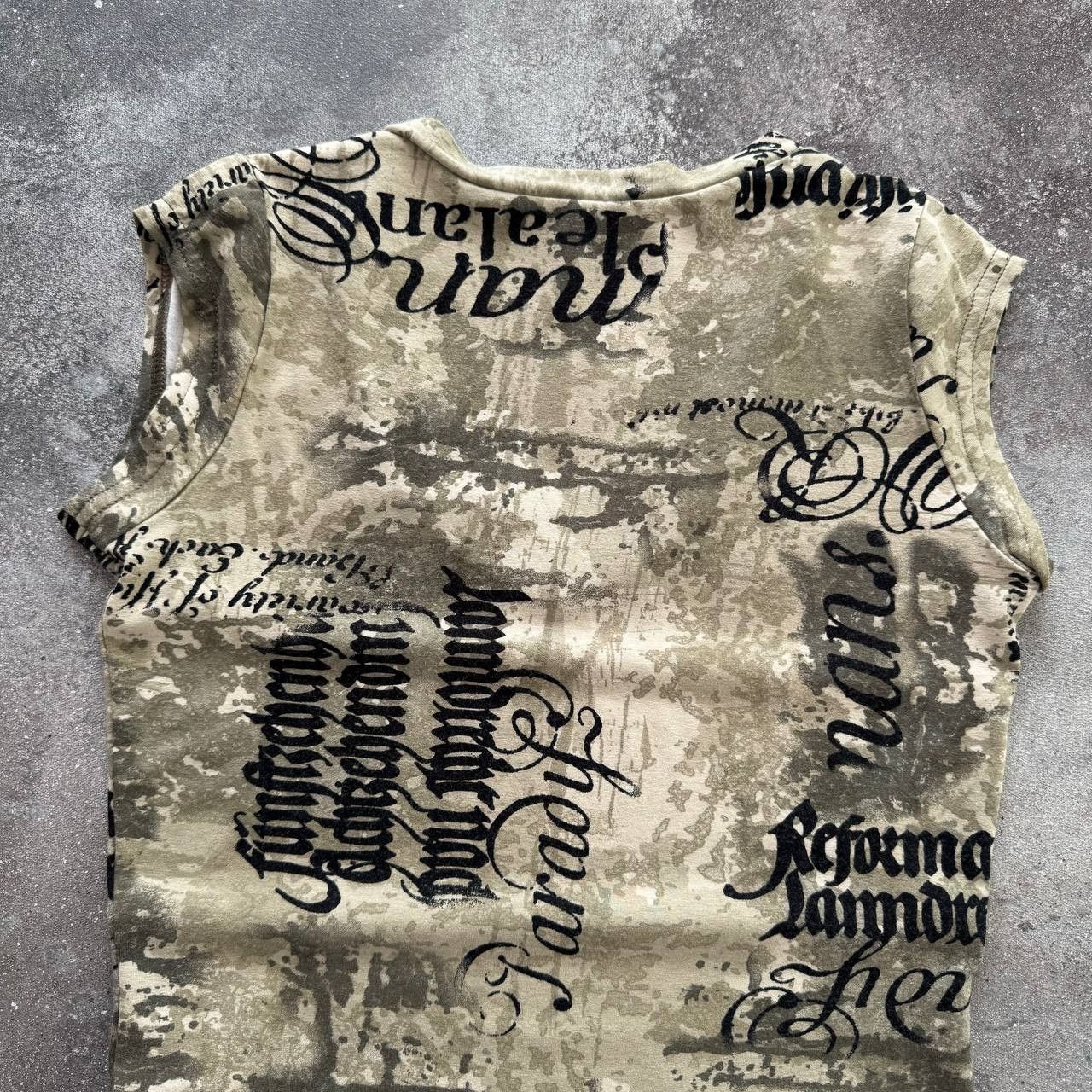 If Six Was Nine × Japanese Brand Japan Style Vintage Avant Garde Tank Top Size M / US 6-8 / IT 42-44 - 8 Thumbnail
