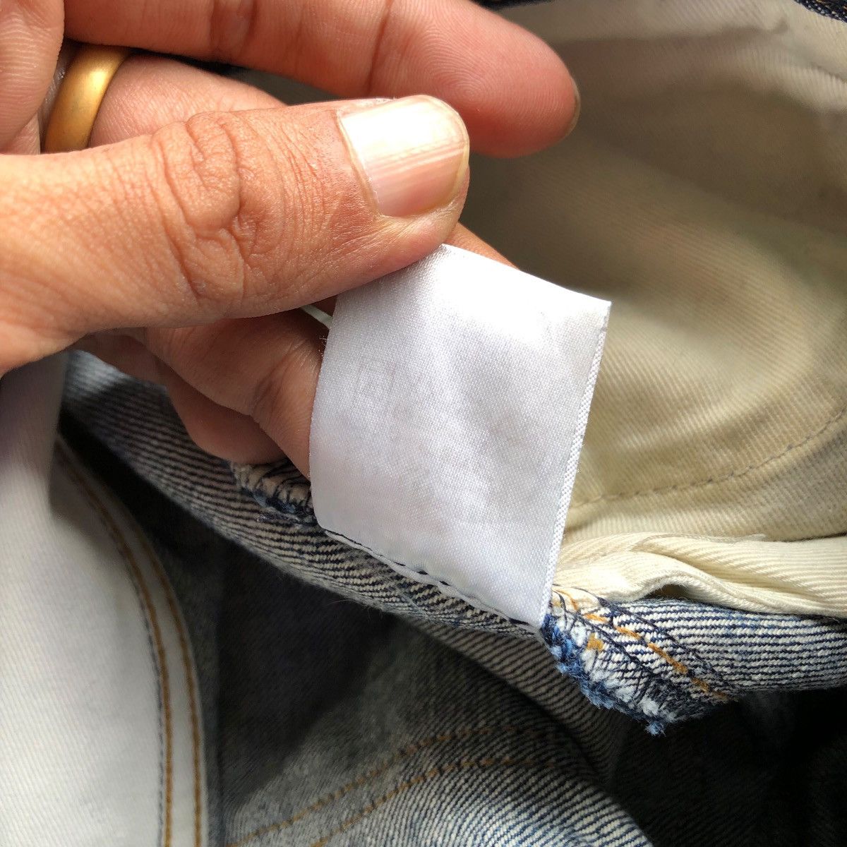 Japanese Brand Vintage NO ID skinny jeans Size US 32 / EU 48 - 10 Thumbnail