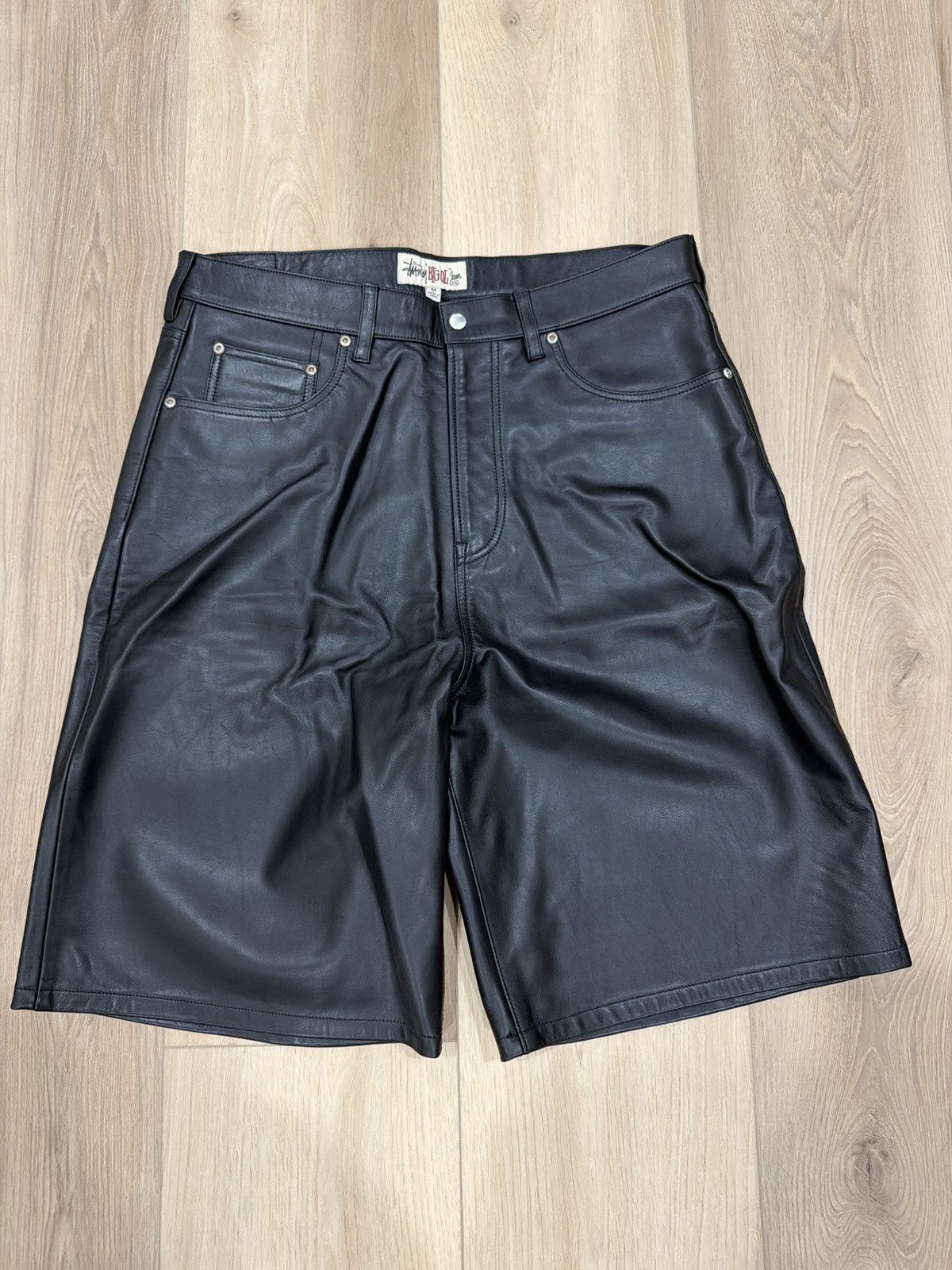 Stussy Stussy Big Ol' Short Leather | Grailed