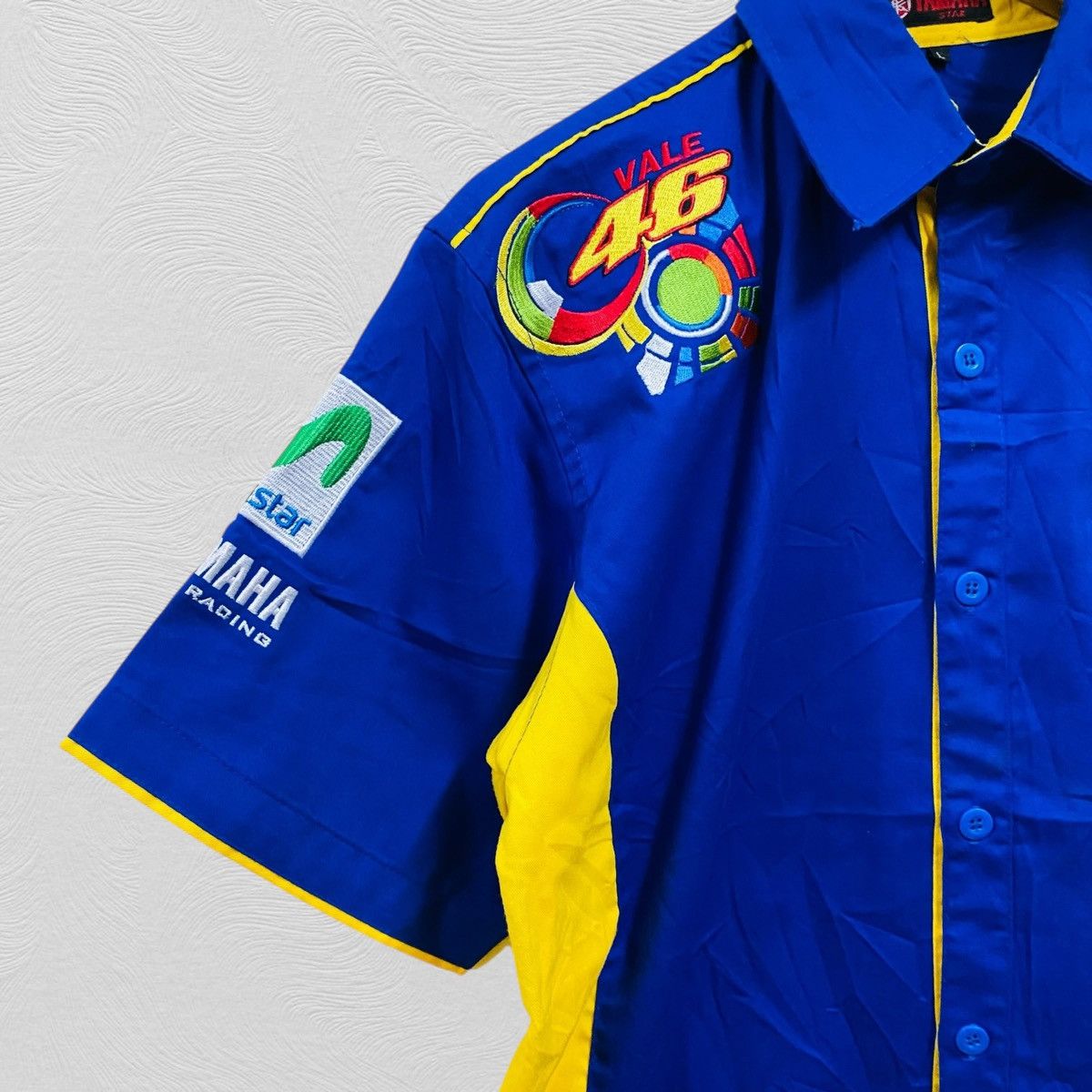 Yamaha Yamaha the doctor 46 valentino rossi shirt button up Size US L / EU 52-54 / 3 - 6 Thumbnail