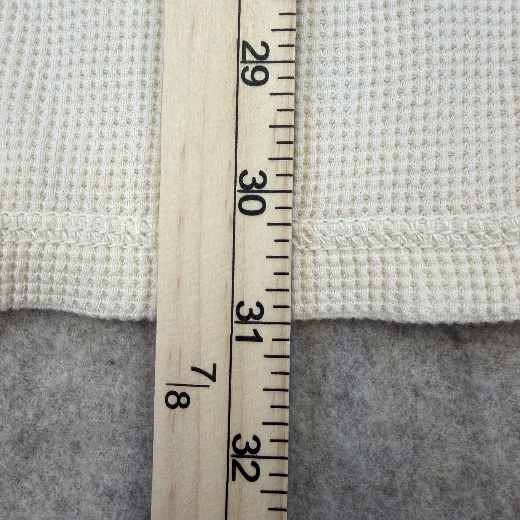 Vintage Polo Jeans Company Shirt Mens 2XL White Thermal Waffle Knit Long Sleeve Size US XXL / EU 58 / 5 - 7 Thumbnail