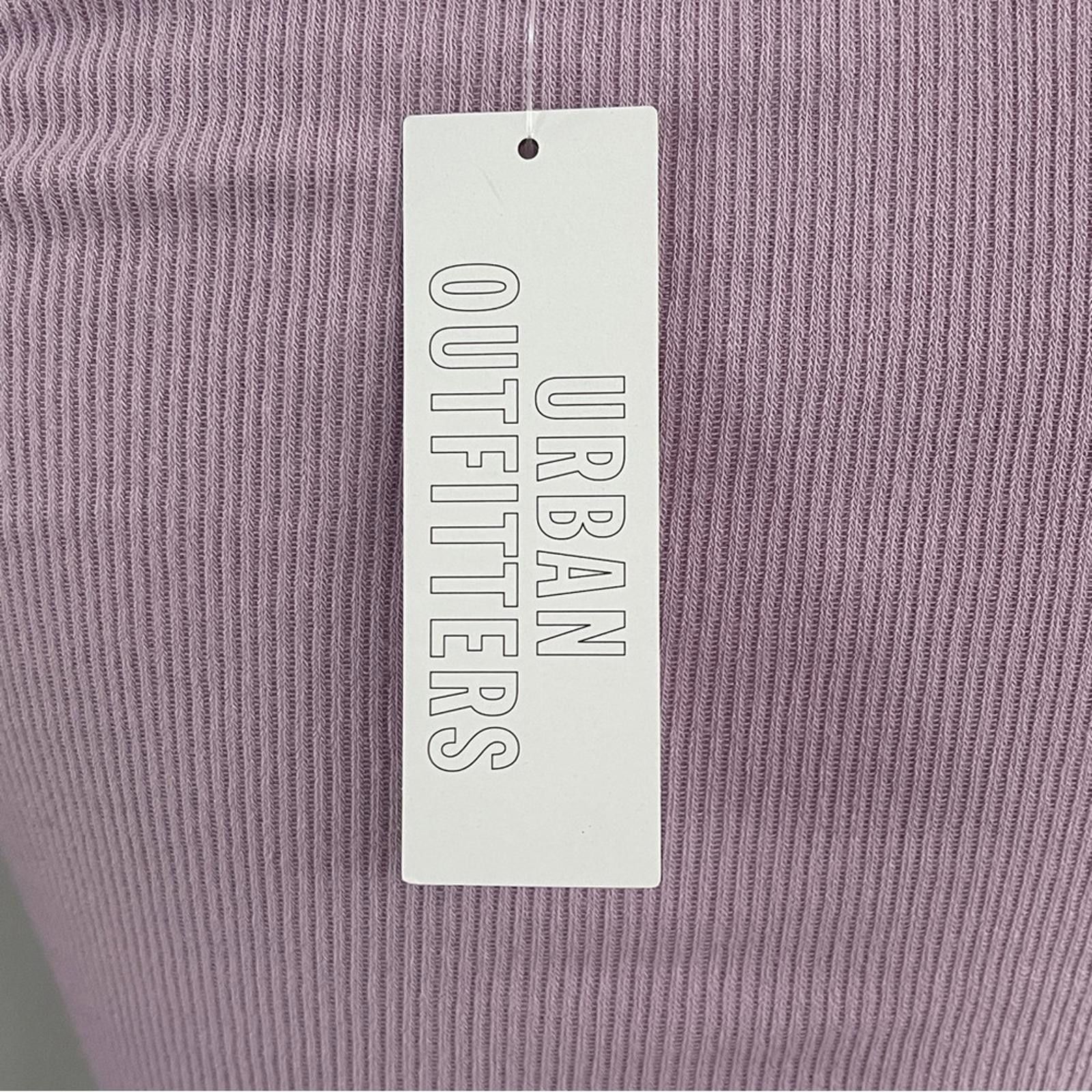 Urban Outfitters Urban Outfitters Lavender Long Sleeve Top with Lace Trim Size S / US 4 / IT 40 - 5 Thumbnail