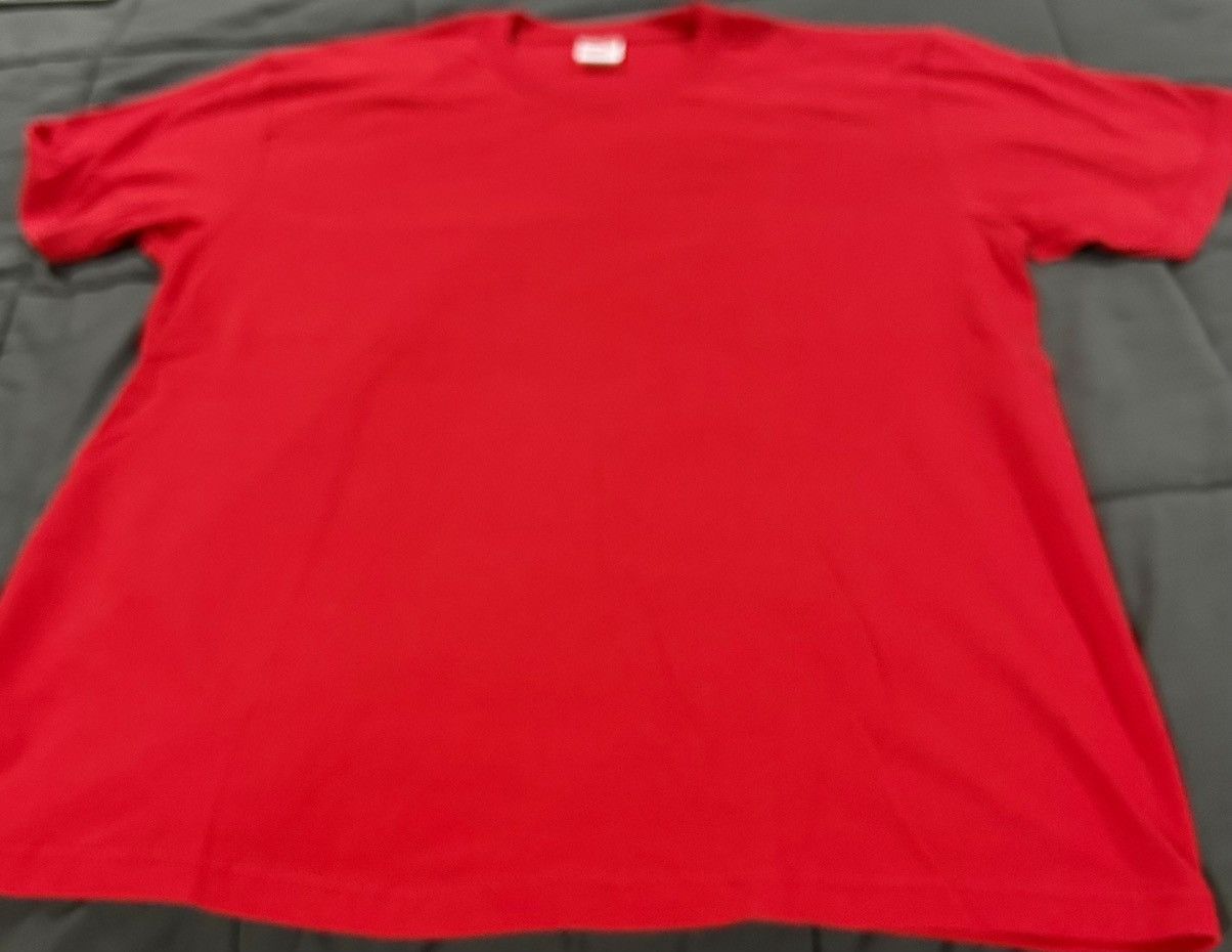 Supreme Supreme Men’s Red Blank Tee Size Large Size US L / EU 52-54 / 3 - 7 Thumbnail
