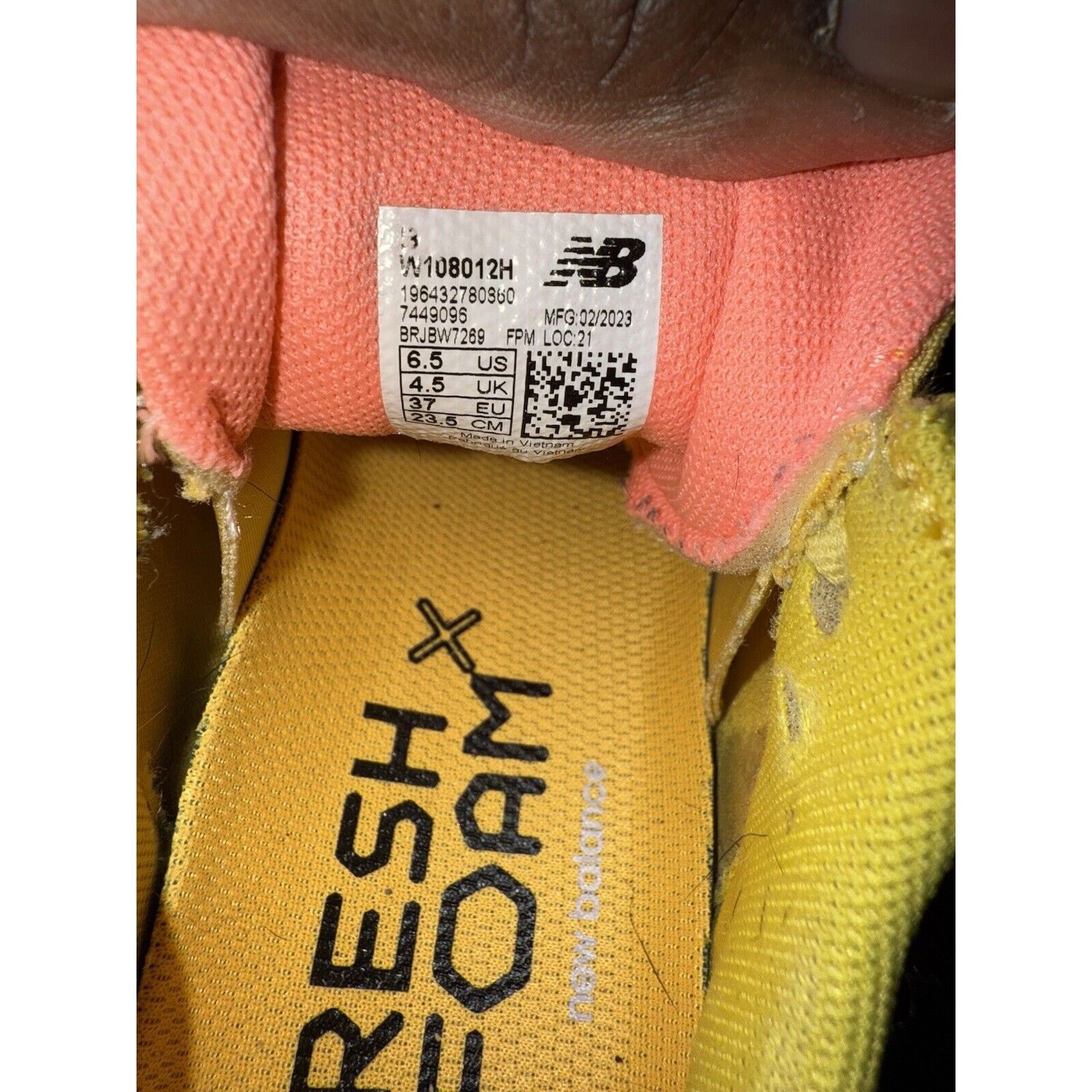 New Balance New Balance Fresh Foam X 1080v12 Women's Running Shoes 6.5 Size US 6.5 / IT 36.5 - 18 Thumbnail