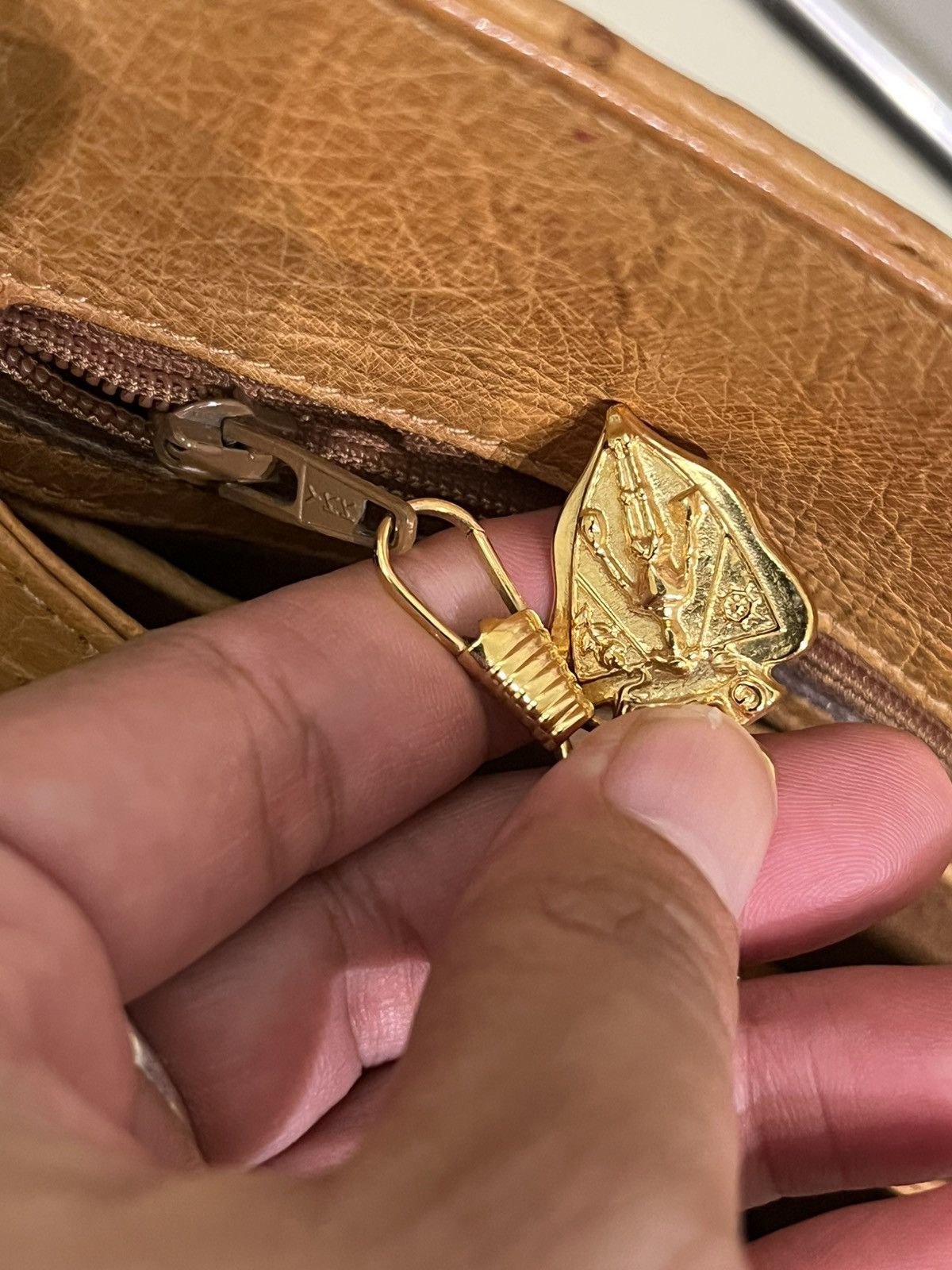 Gucci Gucci ostrich handbag Size ONE SIZE - 14 Thumbnail