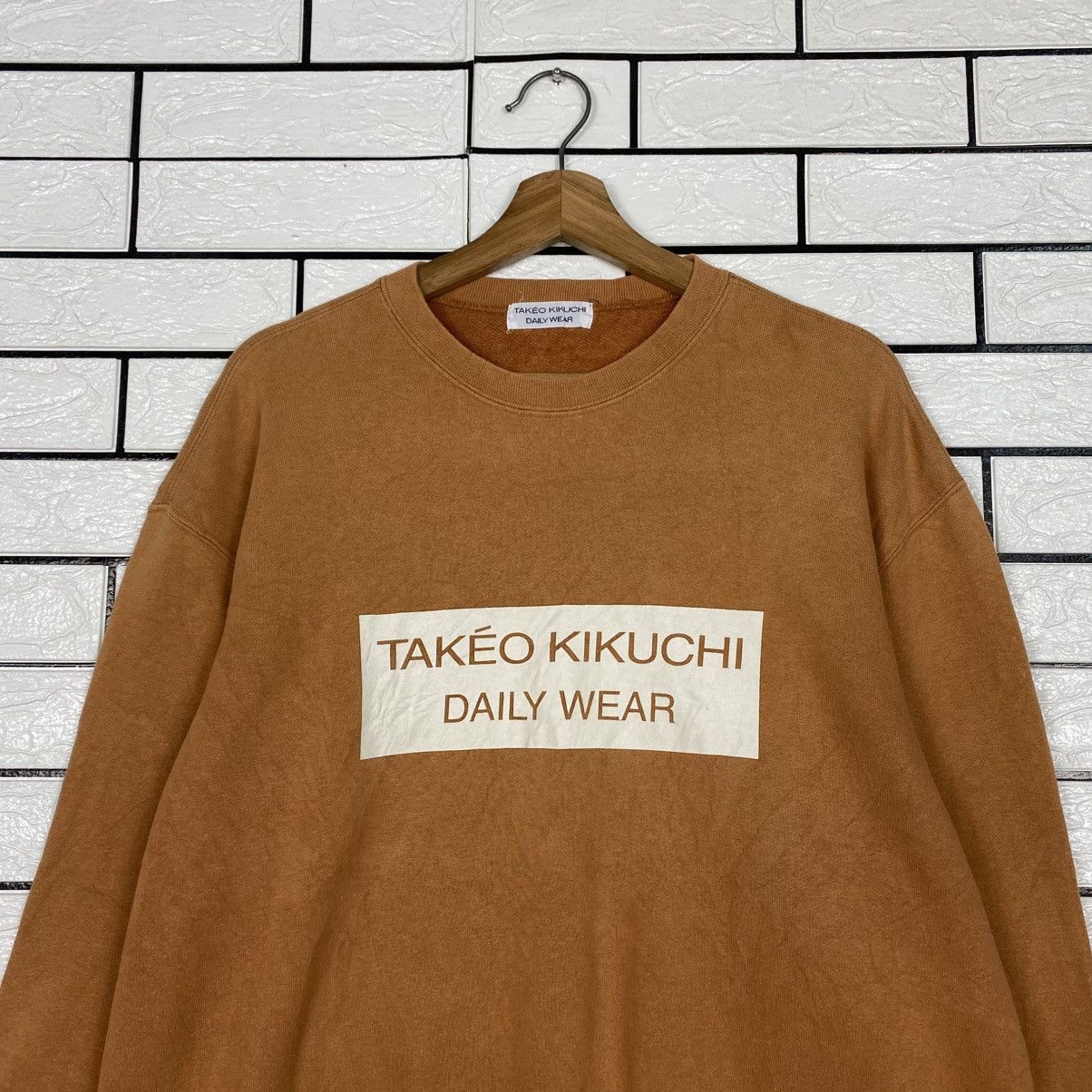 Japanese Brand 📌Vintage Sweatshirt Takeo Kikuchi Issey Miyake Size US M / EU 48-50 / 2 - 4 Thumbnail