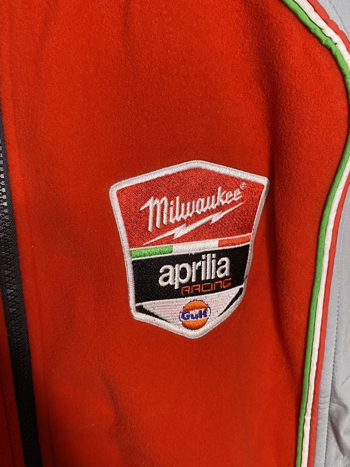 Other Milwaukee racing jacket aprilia gulf fleece Size US M / EU 48-50 / 2 - 6 Thumbnail
