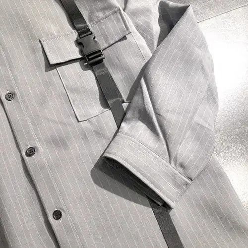Japanese Brand Promo Sale New Trendy Stripes Casual Shirt Flannel Size US XXL / EU 58 / 5 - 3 Thumbnail