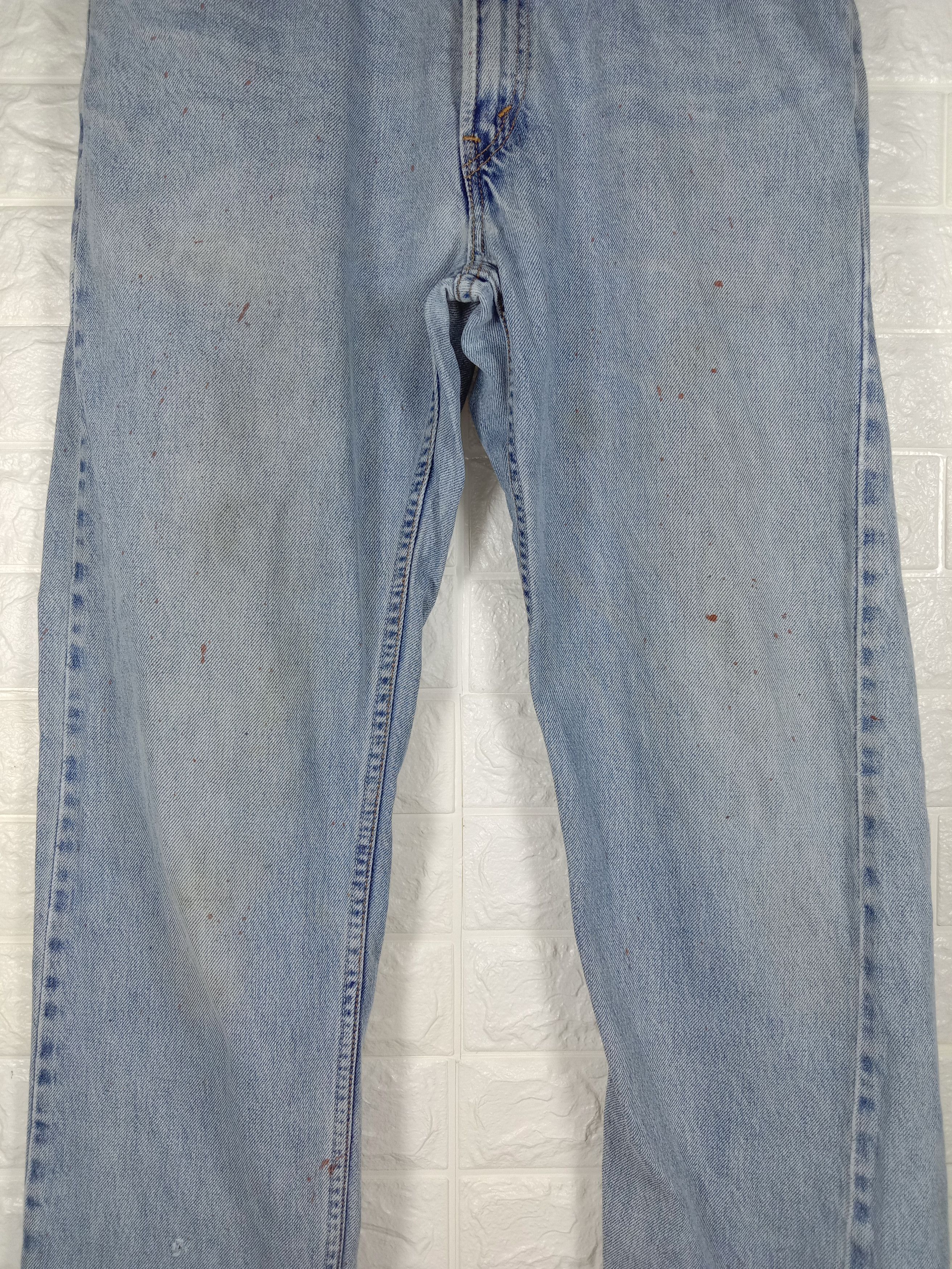 Levi's Vintage Levi's 505 Jeans Light Wash Distressed Denim Size US 33 - 3 Thumbnail