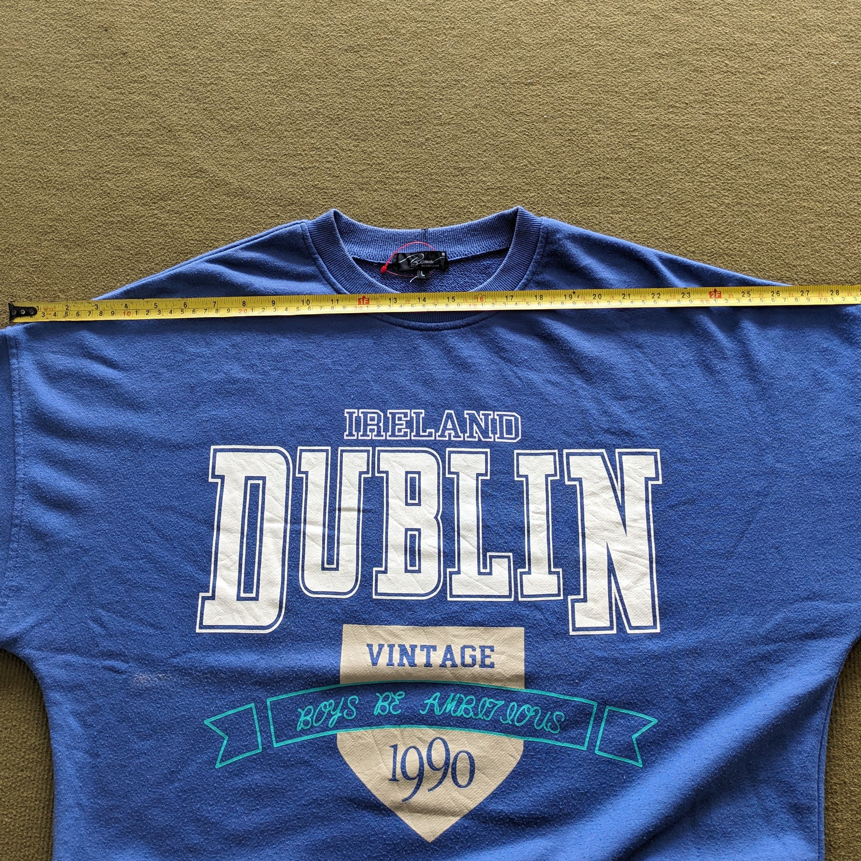 Other Vintage DUBLIN IRELAND Europe Country Sweatshirt Size US XL / EU 56 / 4 - 4 Thumbnail