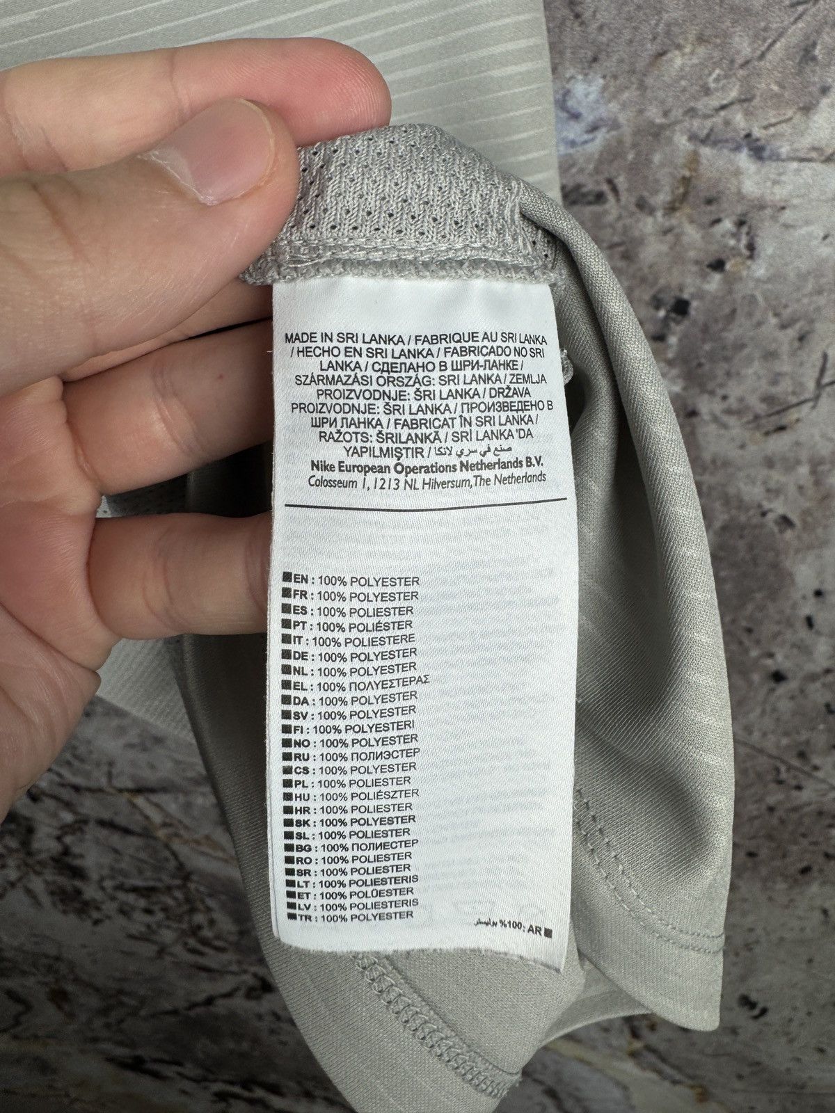 Nike Men’s Nike T-Shirt Jarsey Gray Sportswear Size Small Size US S / EU 44-46 / 1 - 8 Thumbnail