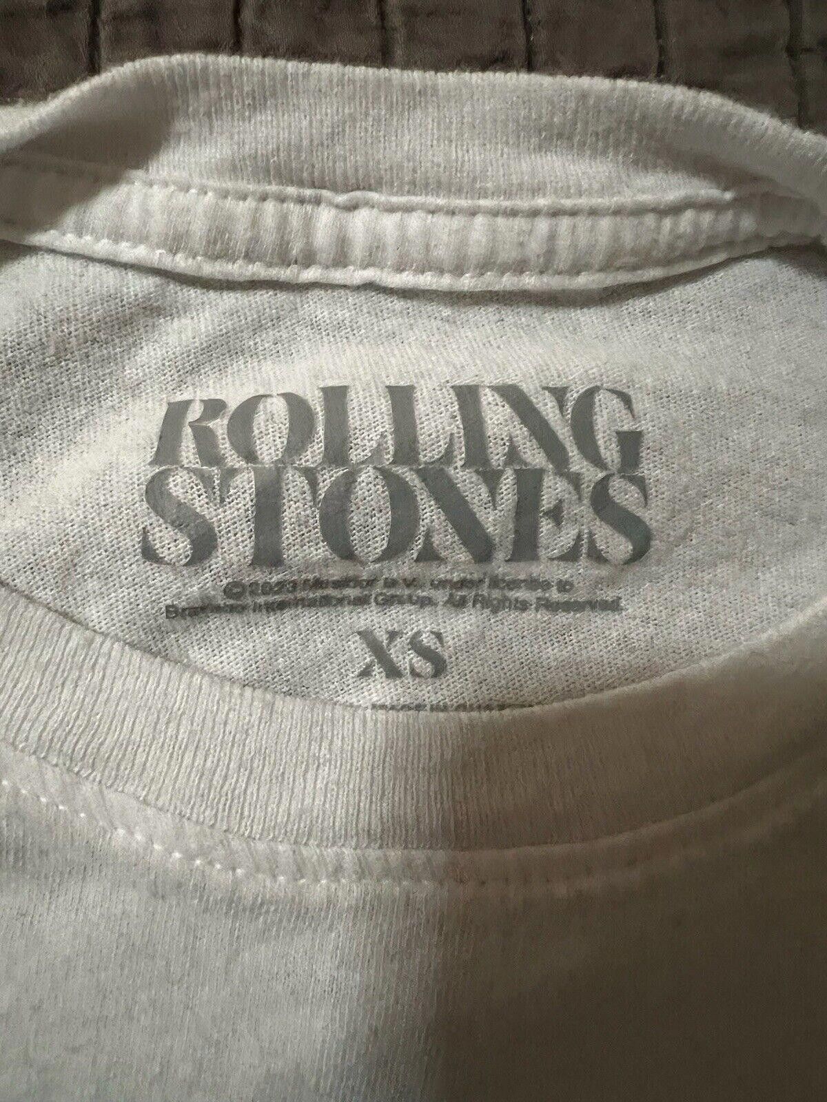 Designer Rolling Stones Shirt Women XS White The Stones Some Girls Size XS / US 0-2 / IT 36-38 - 2 Thumbnail