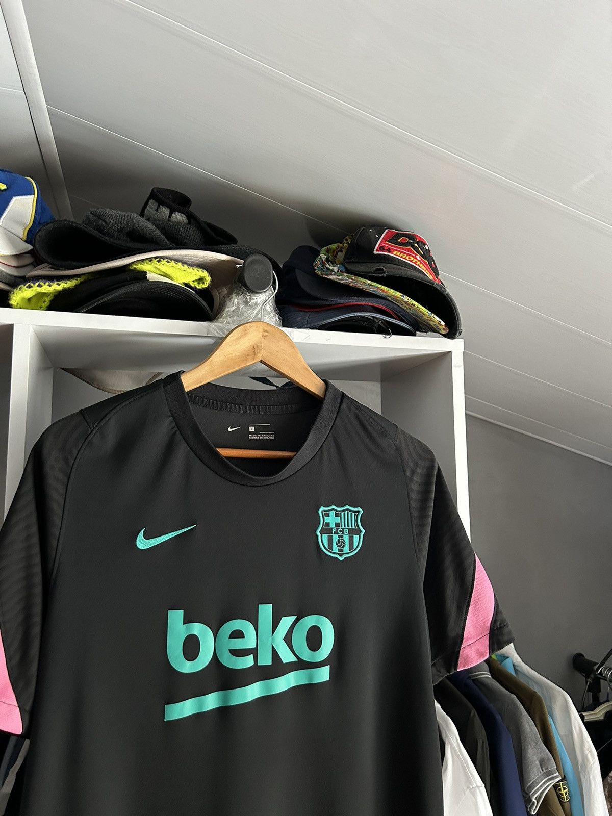 Other Barcelona 2020/21 training football soccer jersey shirt Size US L / EU 52-54 / 3 - 2 Thumbnail