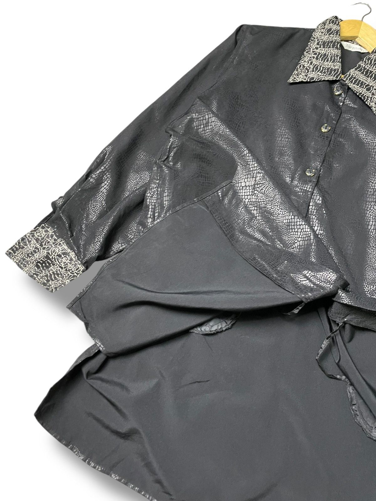 Japanese Brand × Vintage Nice Mrs Club Crocodile Print Button Up Shirt (70) Size US S / EU 44-46 / 1 - 6 Thumbnail