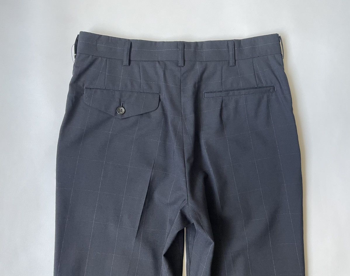 Comme des Garcons S/S 05 Grid Check Check Wool Trousers Size US 32 / EU 48 - 14 Thumbnail