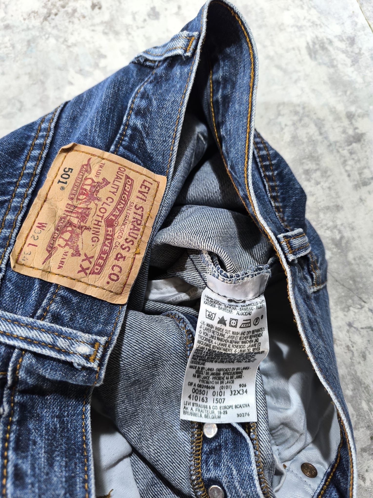 Levi's vtg 32x34 501 levi's Size US 31 - 6 Thumbnail