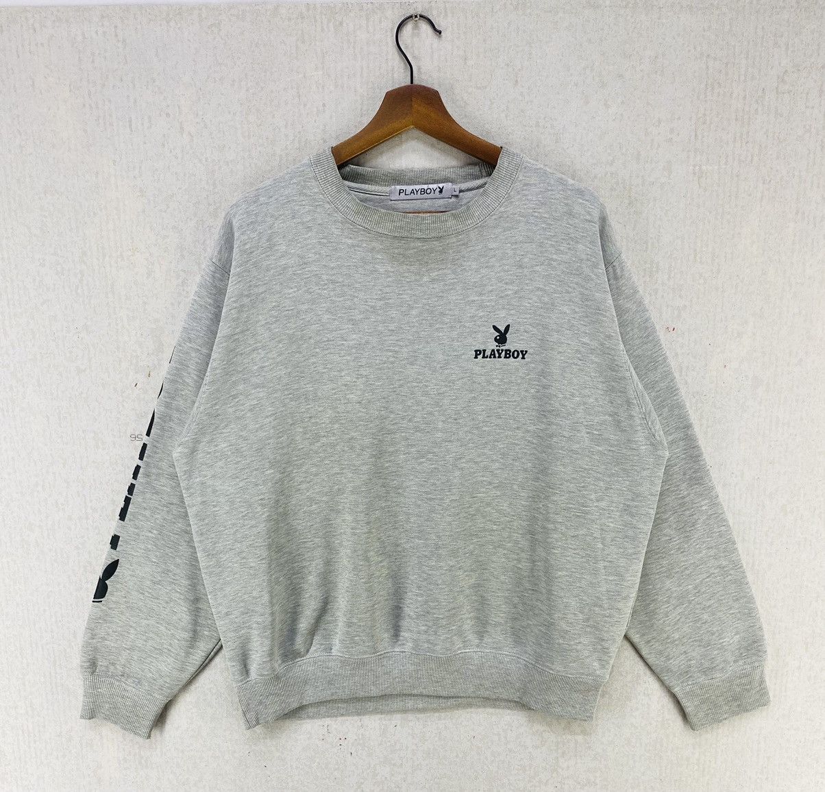 Playboy Playboy Sweatshirt Big Logo Crewneck Size US L / EU 52-54 / 3 - 1 Thumbnail