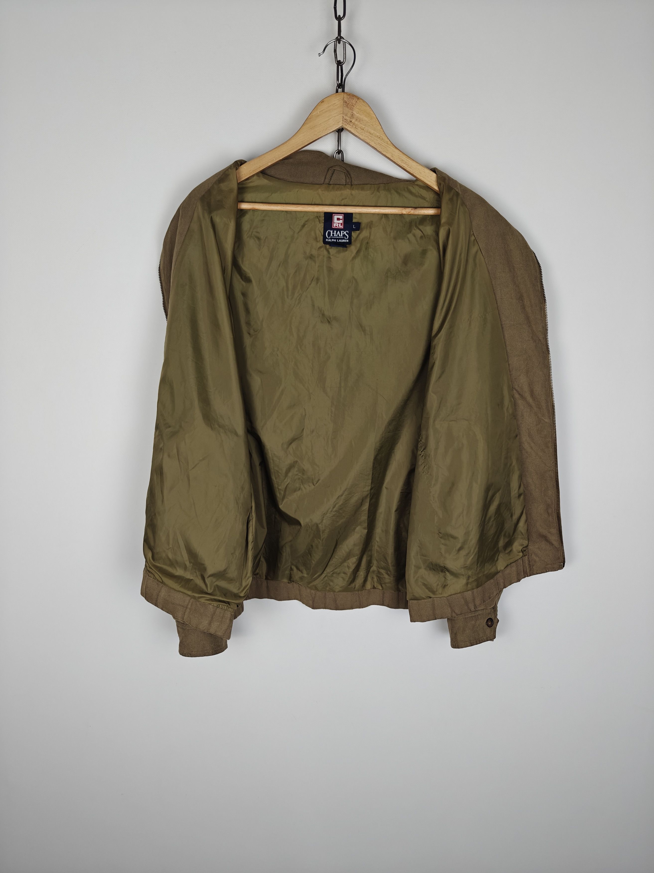 Chaps Ralph Lauren Chaps Ralph Lauren Zip Jacket Brown size L Size US L / EU 52-54 / 3 - 9 Thumbnail