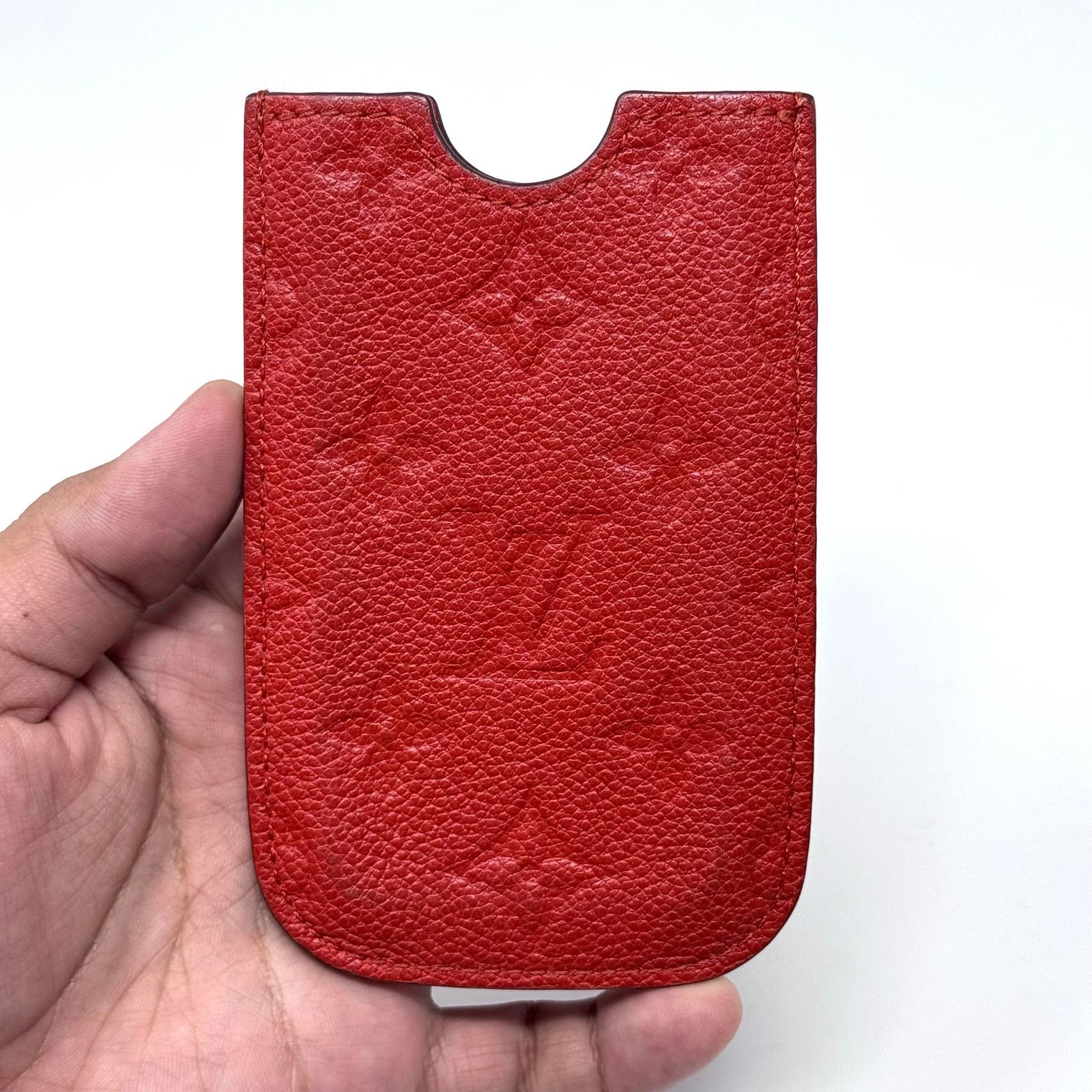 Louis Vuitton Louis Vuitton Red Sleeve Wallet Size ONE SIZE - 3 Thumbnail