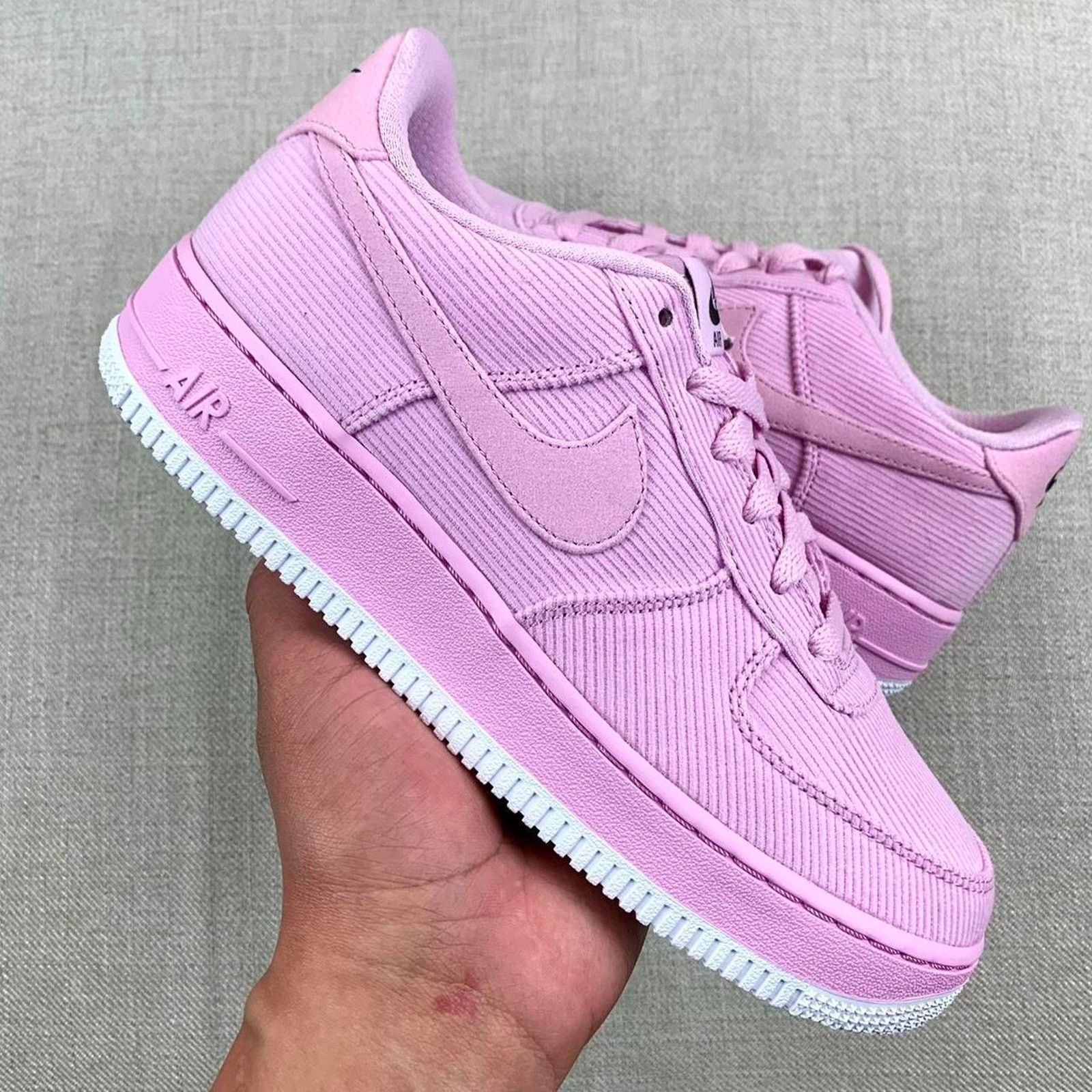 Nike Nike Air Force 1 Low “Arctic Pink Corduroy” Size US 8 / IT 38 - 1 Thumbnail