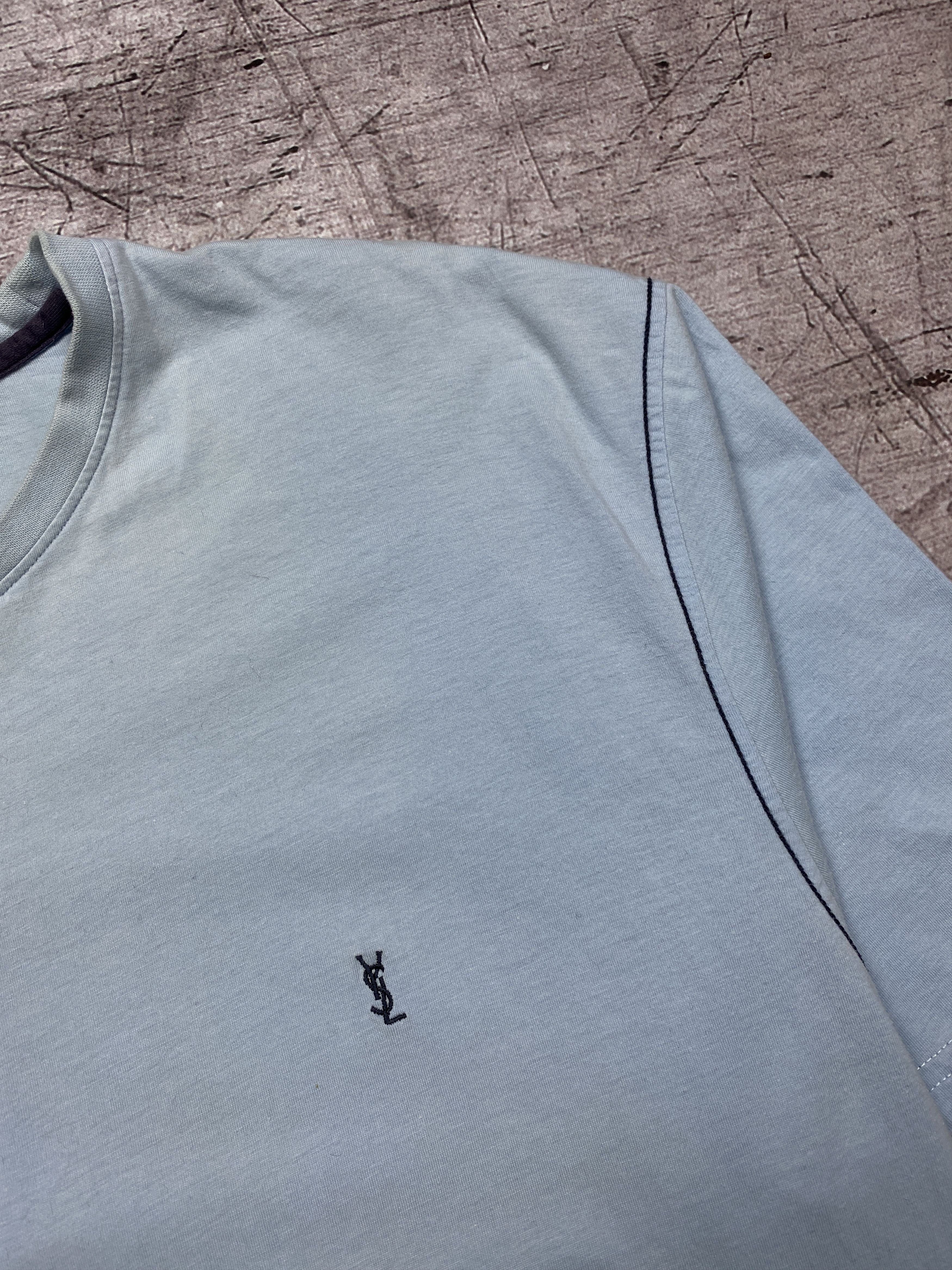 Yves Saint Laurent Yves Saint Laurent vintage t-shirt YSL Size US XL / EU 56 / 4 - 3 Thumbnail