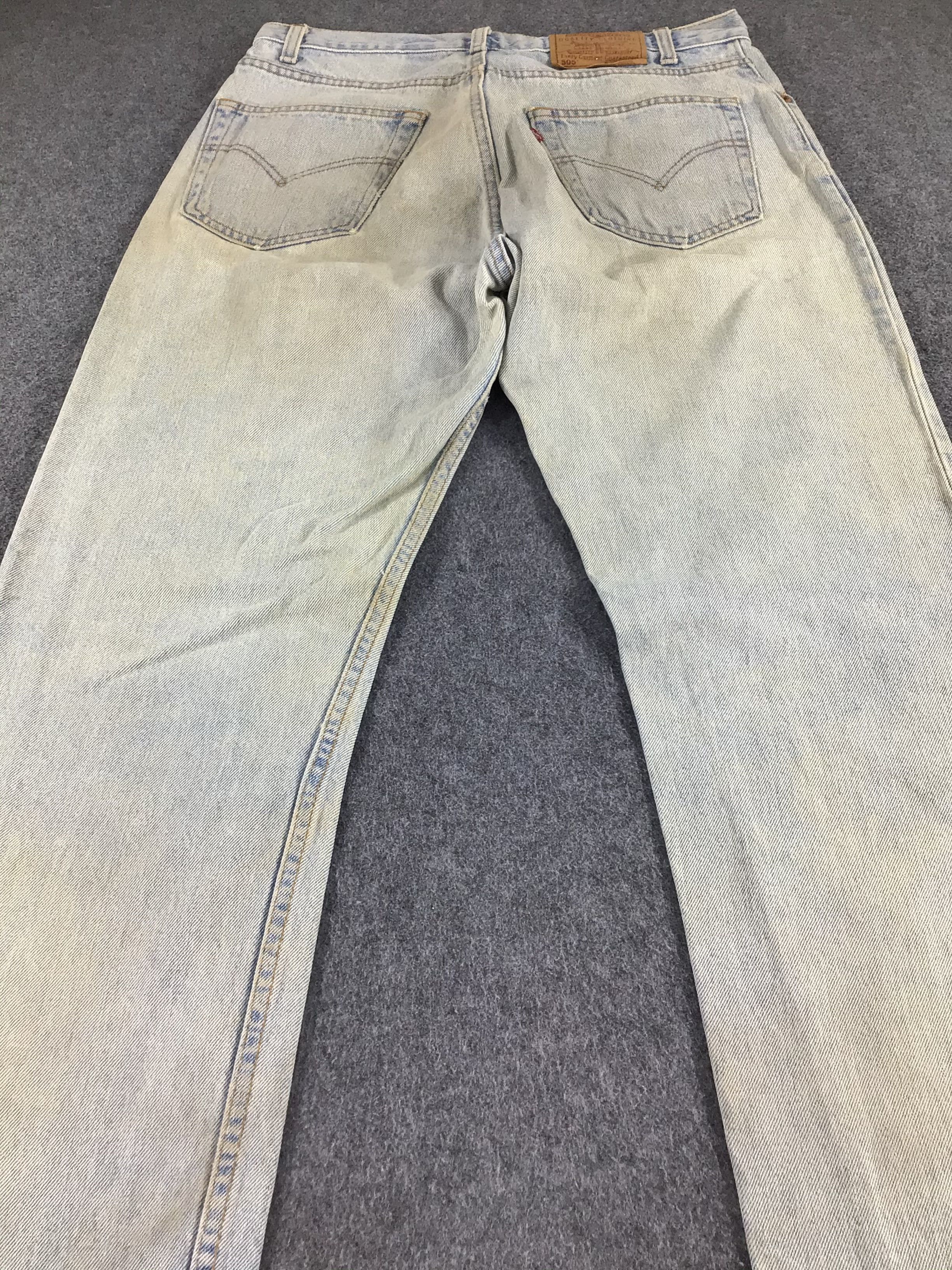 Levi's × Vintage Vintage Levis 505 Light Wash Jeans-JM113 Size US 33 - 4 Thumbnail