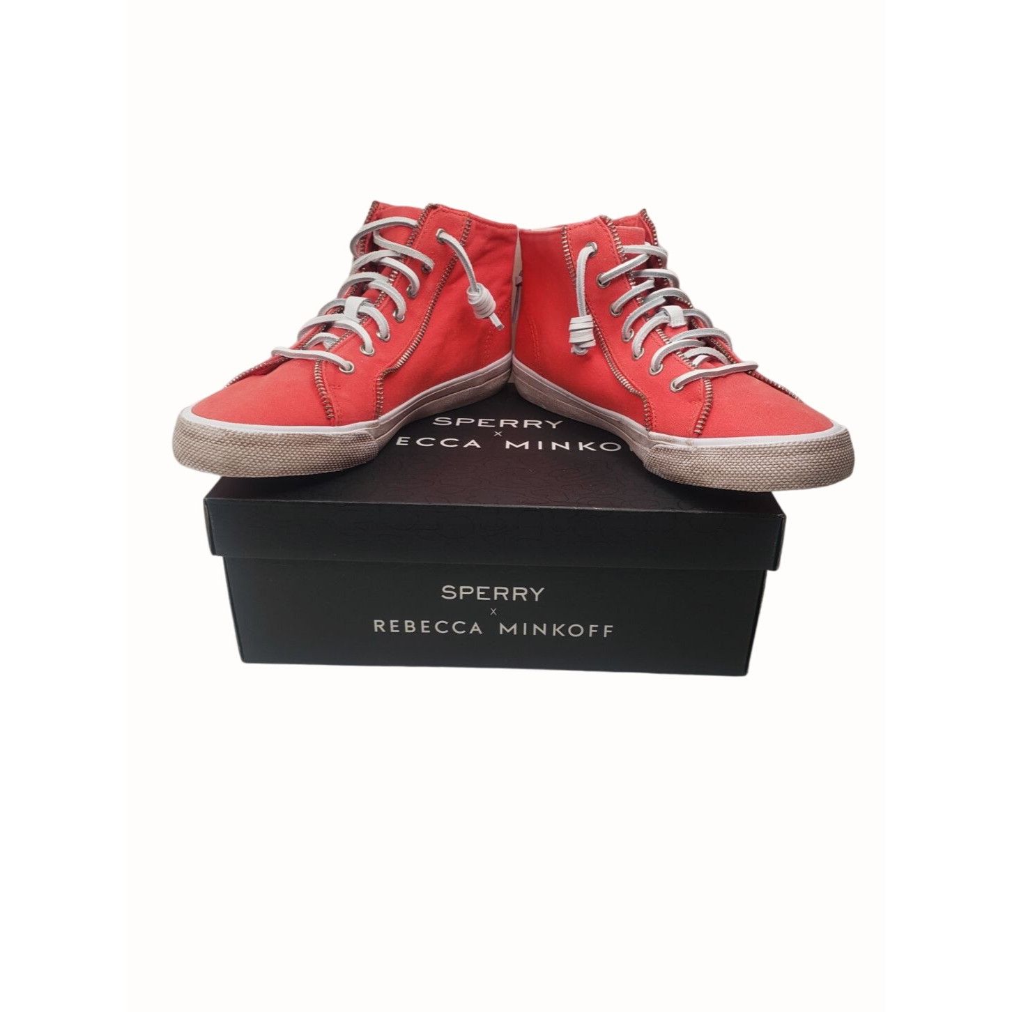 Sperry Sperry x Rebecca Minkoff High Top Canvas Sneakers Size 7.5 Size US 7.5 / IT 37.5 - 7 Thumbnail