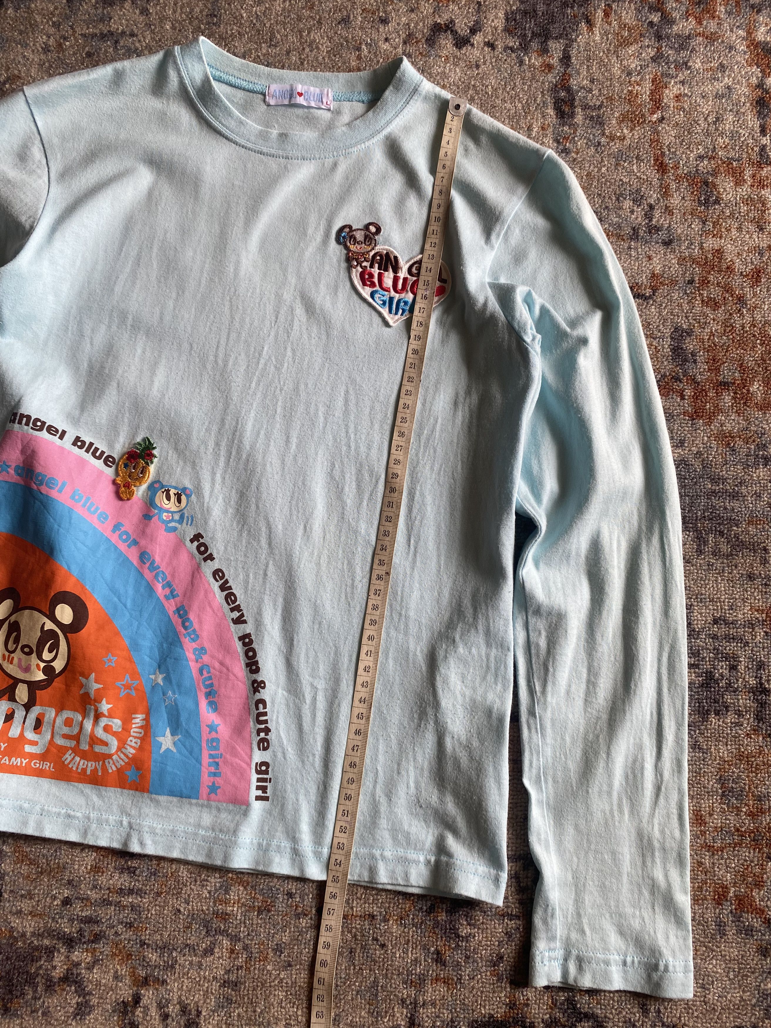 Angel Blue × Japanese Brand × Vintage Angel Blue we love your smile Size S / US 4 / IT 40 - 4 Thumbnail