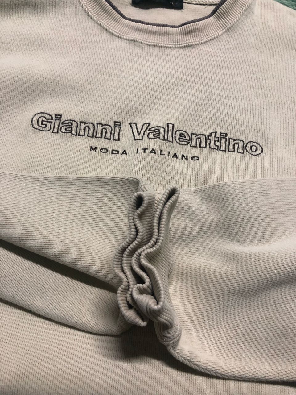 Gianni Valentino × Valentino GIANI VALENTINO CREWNECK SWEATSHIRT SPELL OUT Size US M / EU 48-50 / 2 - 8 Thumbnail