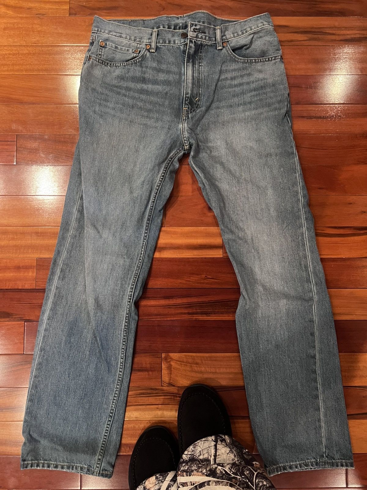 Japanese Brand × Vintage Levi’s 505 Denim Size US 34 / EU 50 - 2 Thumbnail