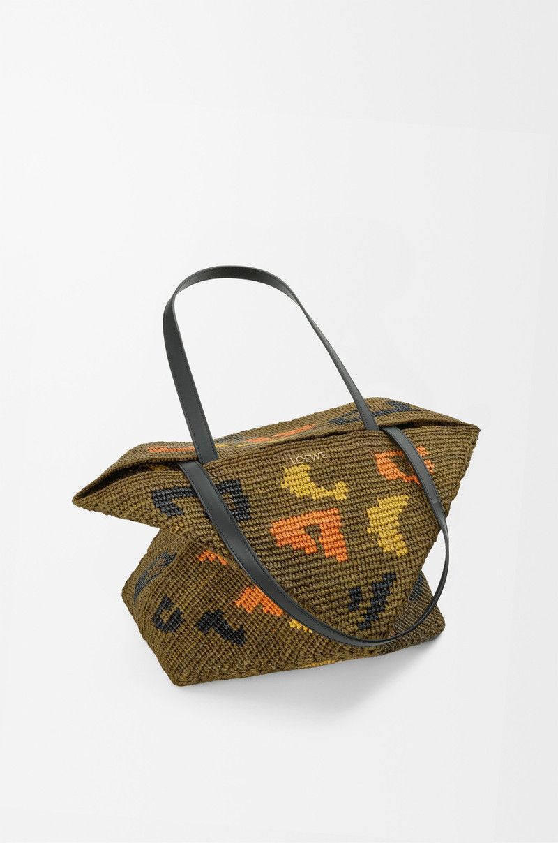 Loewe o1in1g0426 Size: OS/ Large Puzzle Fold Tote Bag Multicolor Size ONE SIZE - 5 Thumbnail