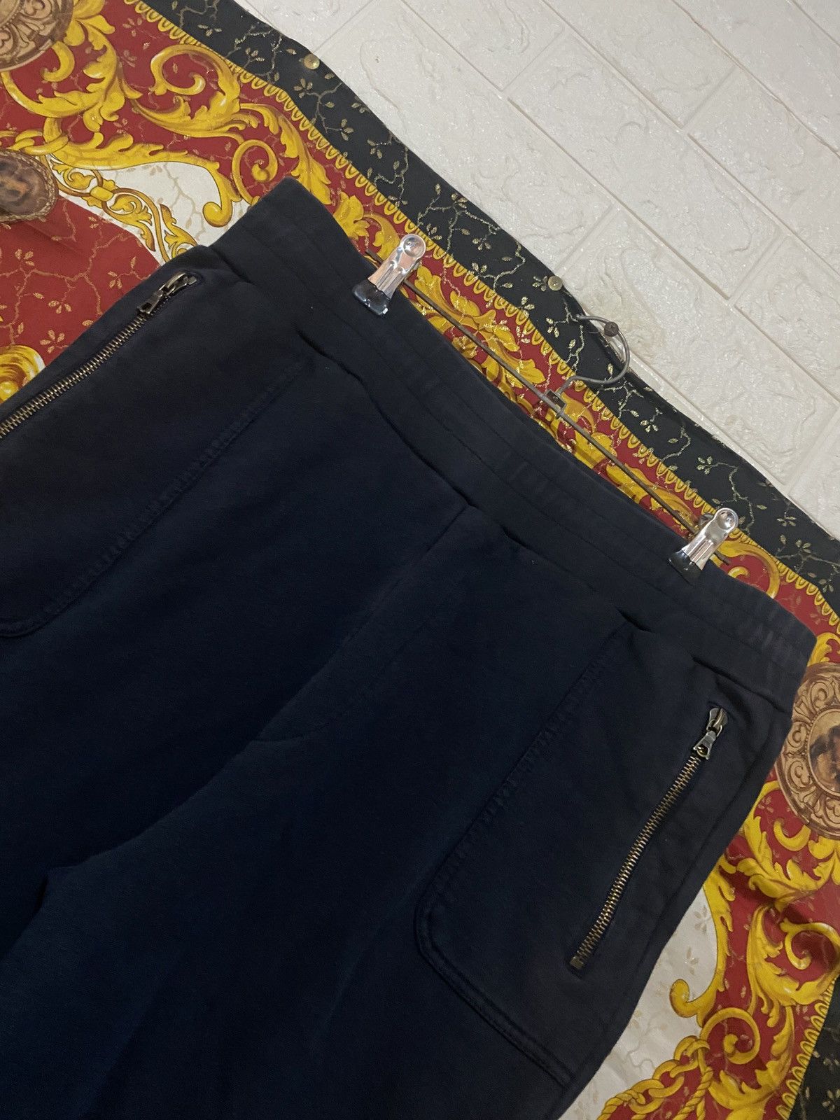 Dries Van Noten Dries Van Noten Jersey Zipper Sweatpants Size US 34 / EU 50 - 2 Thumbnail