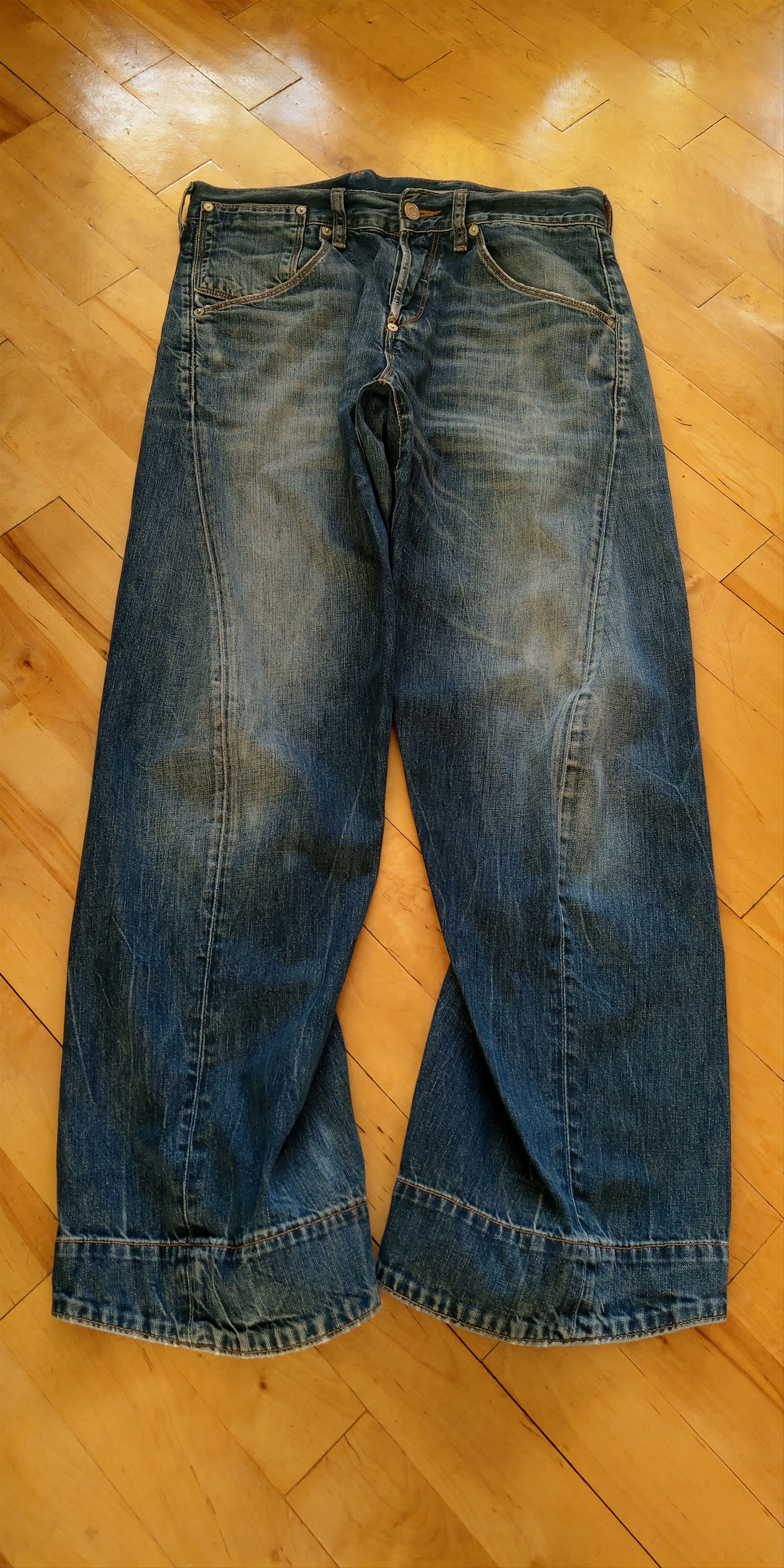 Levi's Levis ENGINEERED Flared Pants Reconstructed Baggy y2k opium Size US 31 - 12 Thumbnail