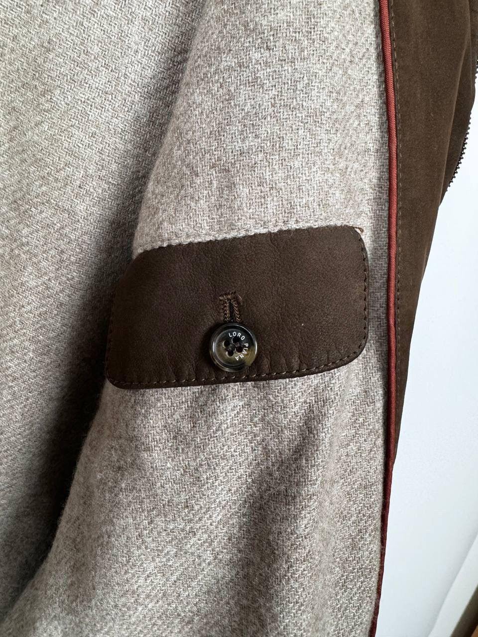 Loro Piana Loro Piana Suede Leather Cashmere Jacket Size US XXL / EU 58 / 5 - 8 Thumbnail