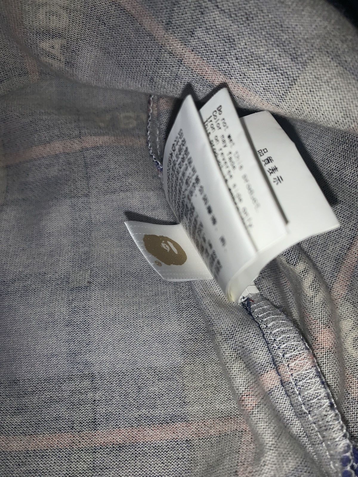 Bape Bape Logo Check Polo Size US L / EU 52-54 / 3 - 5 Thumbnail