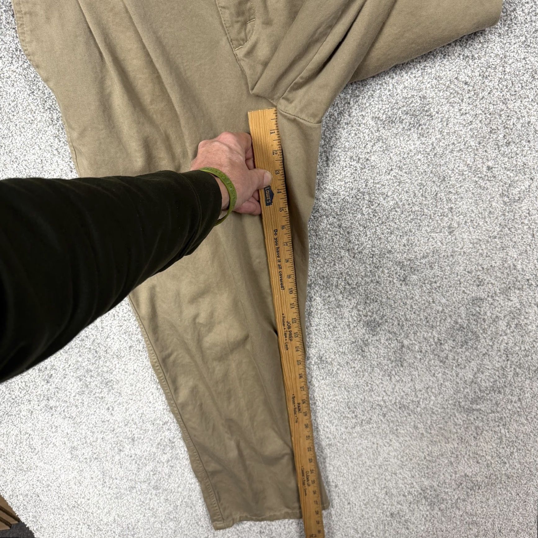 Vintage VINTAGE Scandia Woods Pants Mens 34x28 Khaki Pleated Workwear 90s Retro Canvas Cotton Size US 34 / EU 50 - 4 Thumbnail