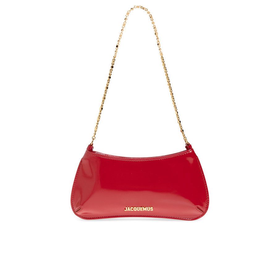 Jacquemus JACQUEMUS Small Bisou Red Leather Shoulder Bag New & Authent Size ONE SIZE - 1 Thumbnail
