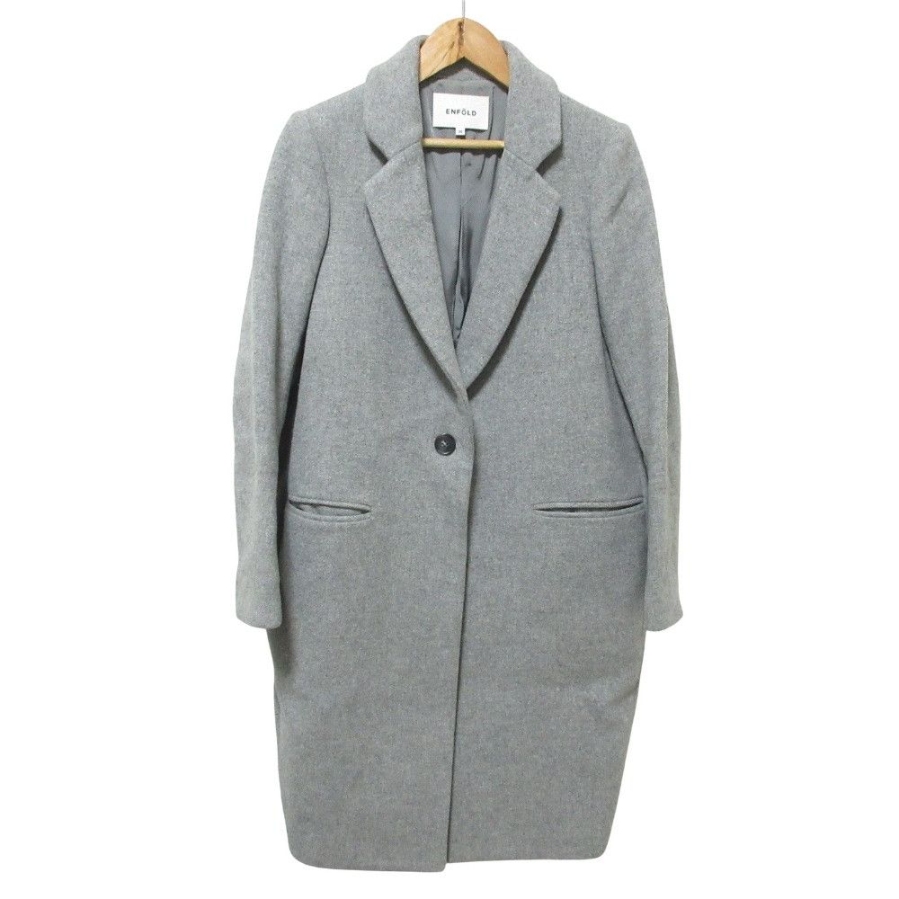 Other Other ENFOLD Chester Coat Wool Coat Textile Outerwear DUTY FREE for USA Size ONE SIZE - 1 Thumbnail
