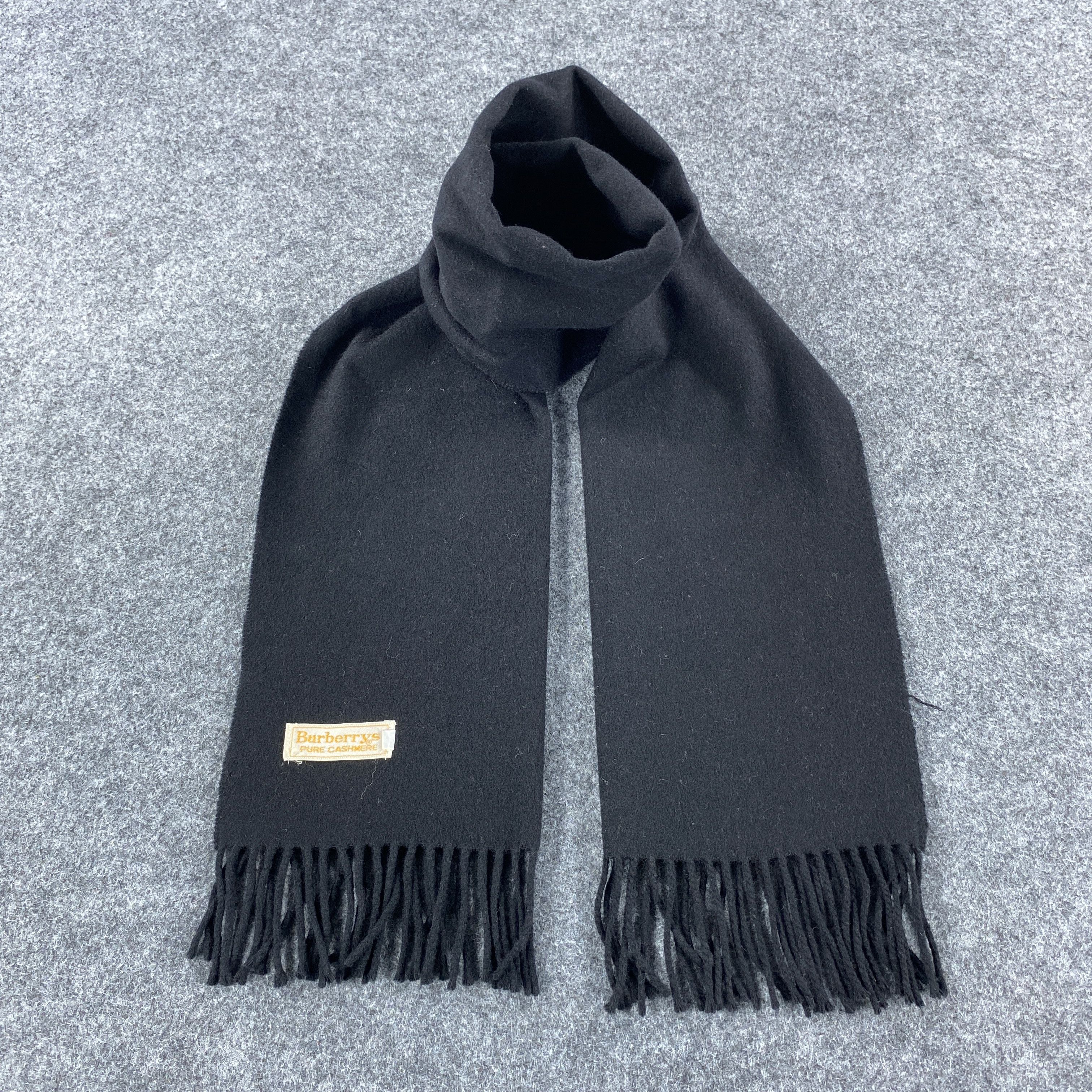 Burberry × Vintage Burberrys Scarf # Muffler # Neckwear # D449 Size ONE SIZE - 1 Thumbnail