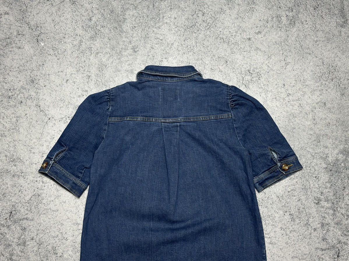Sezane Sezane Almette Denim Shirt Mini Buttons Dress Size S / US 4 / IT 40 - 10 Thumbnail