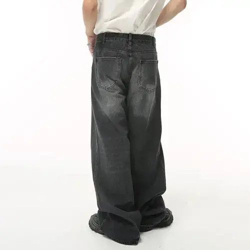 Jean Amamiya x Kouno Baggy Vintage Faded Skater Denim Size US 34 / EU 50 - 4 Thumbnail
